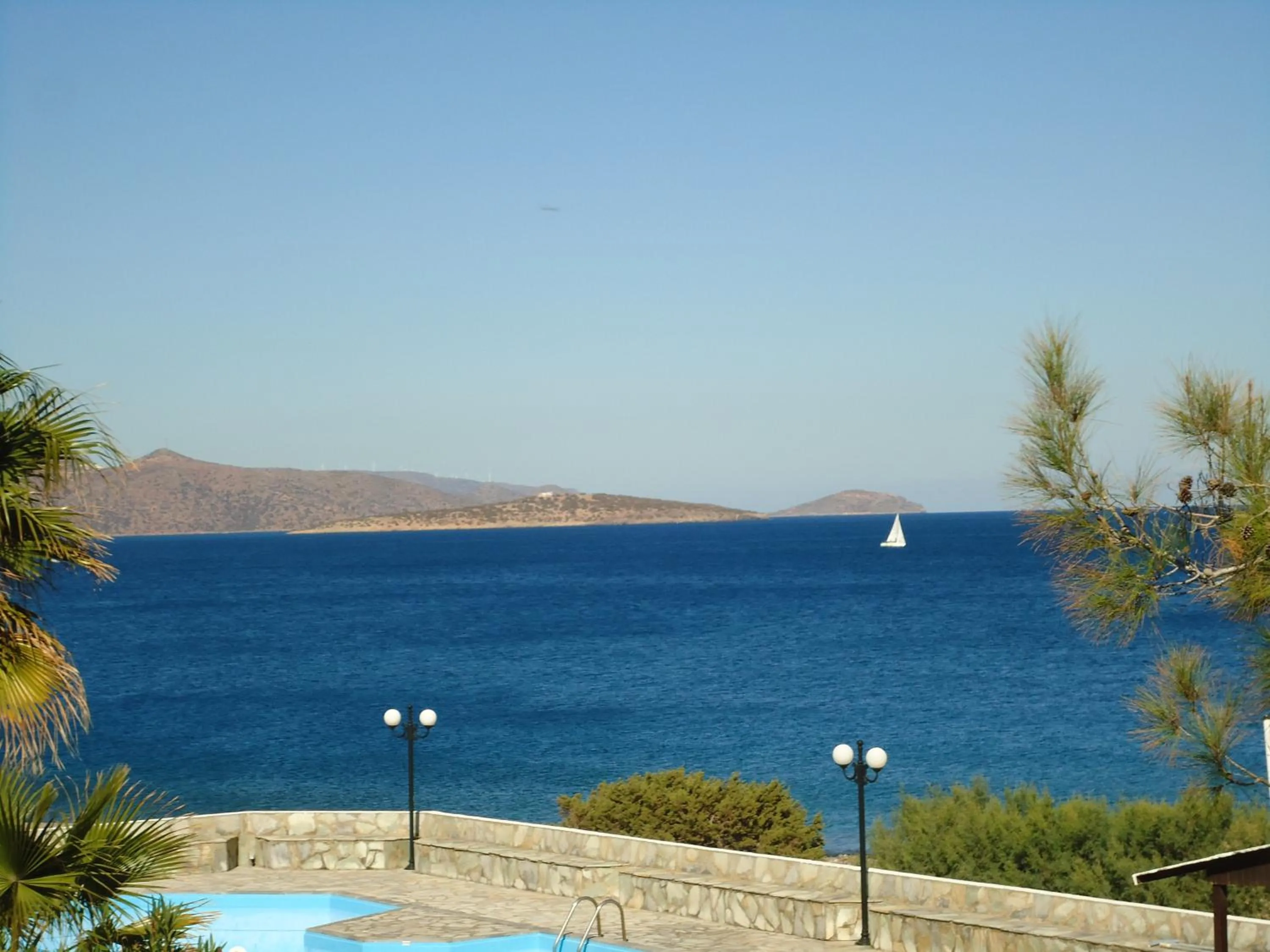 Sea view in Vangelis Villas