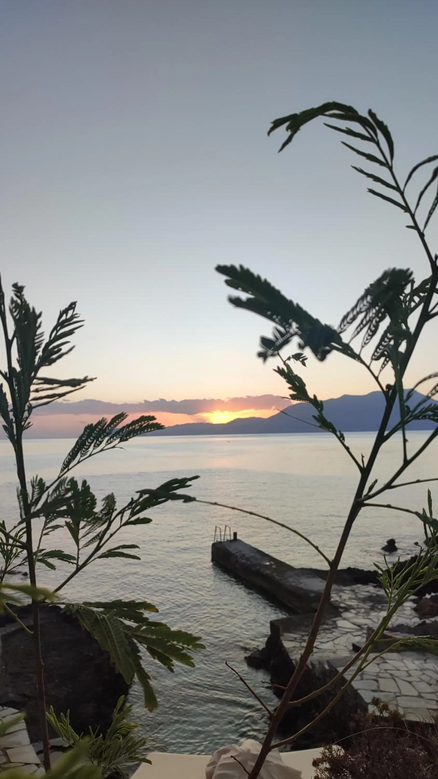 Sunrise in Vangelis Villas