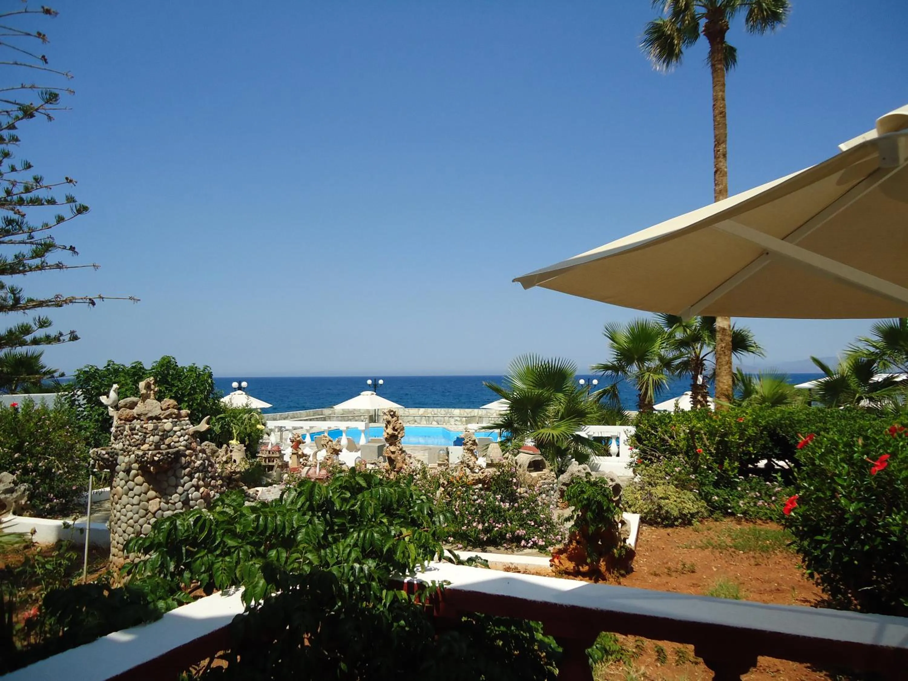 Sea view in Vangelis Villas