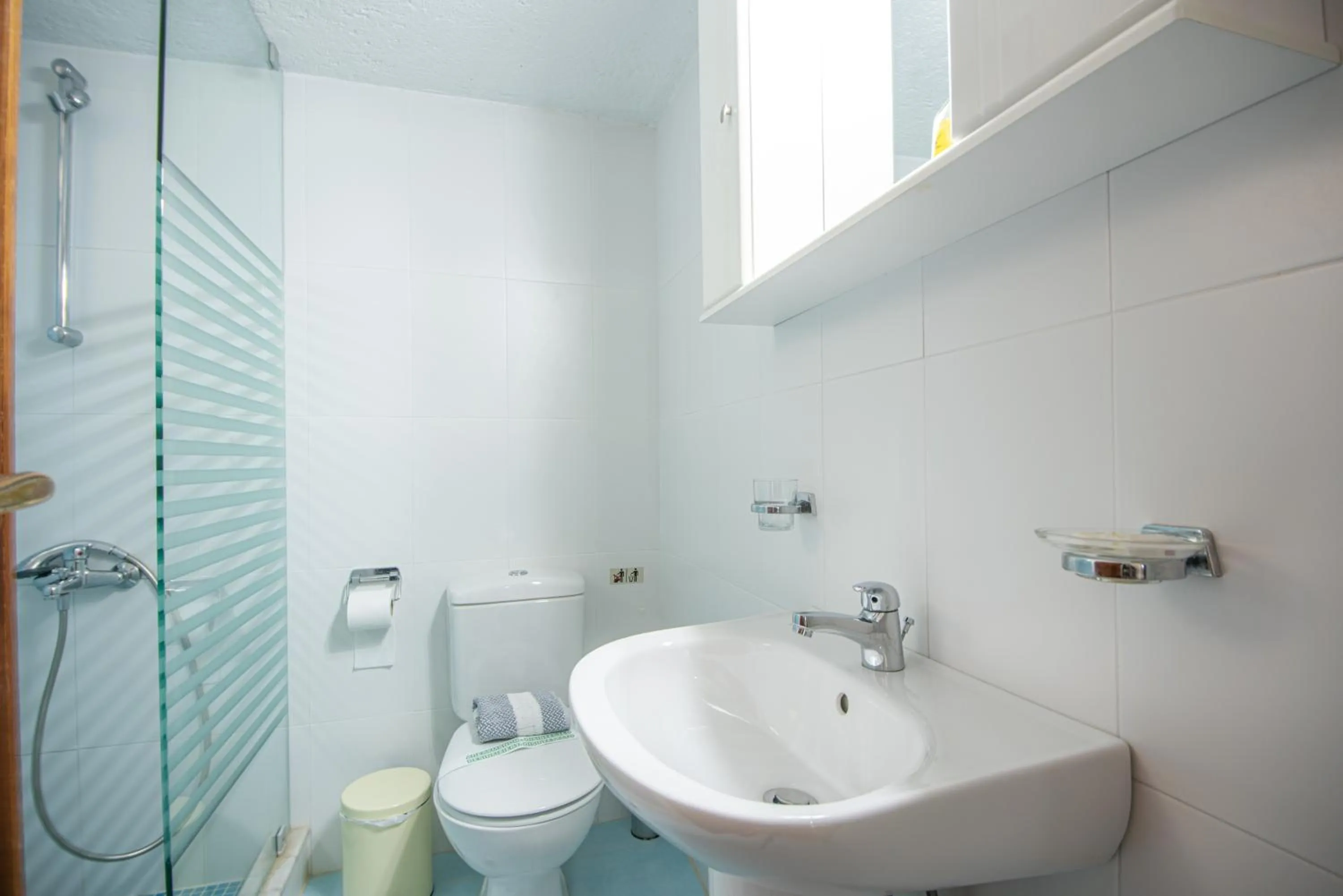 Bathroom in Vangelis Villas
