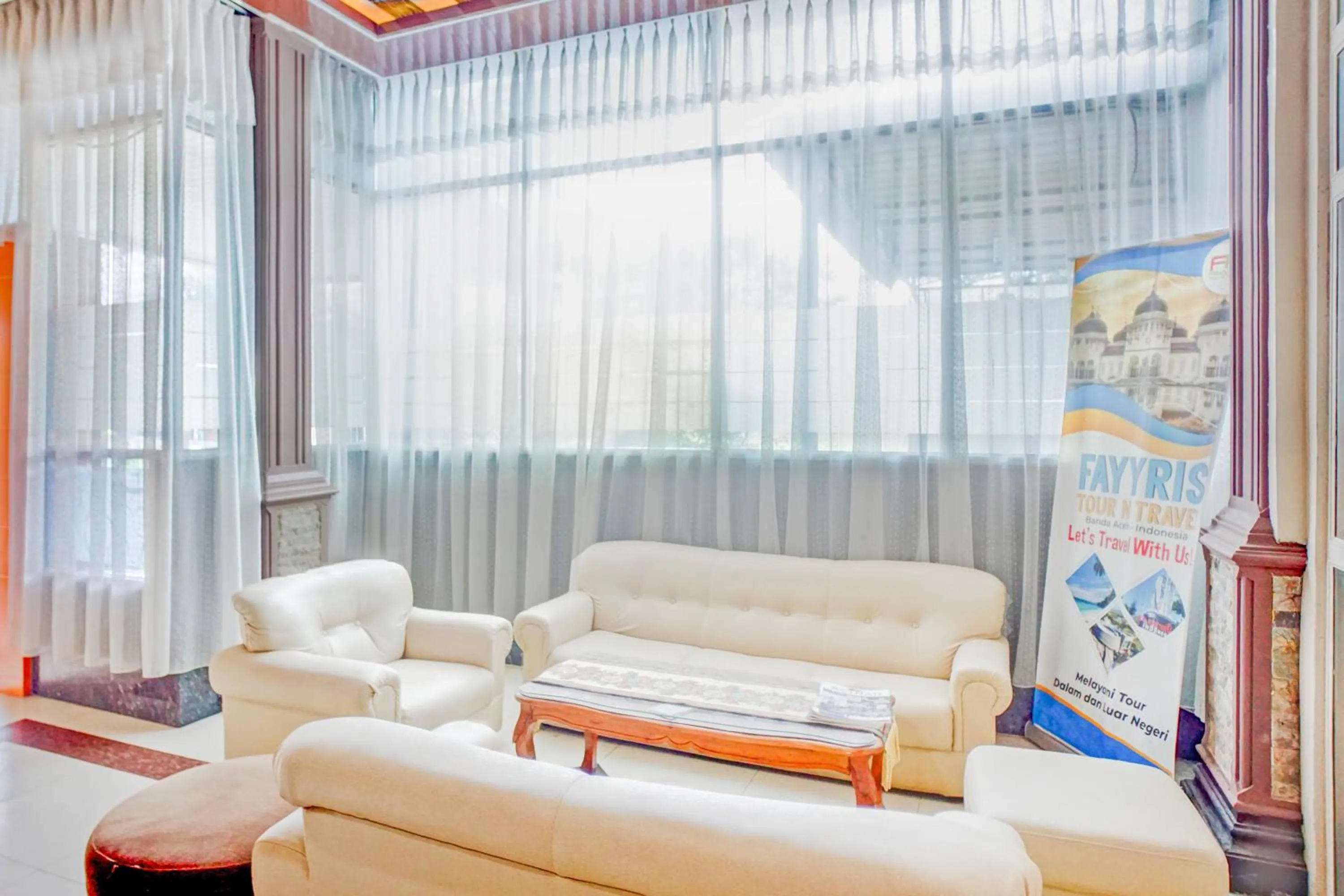 Seating area in Collection O Darussalam Near Universitas Syiah Kuala Formerly Meurah Mulia