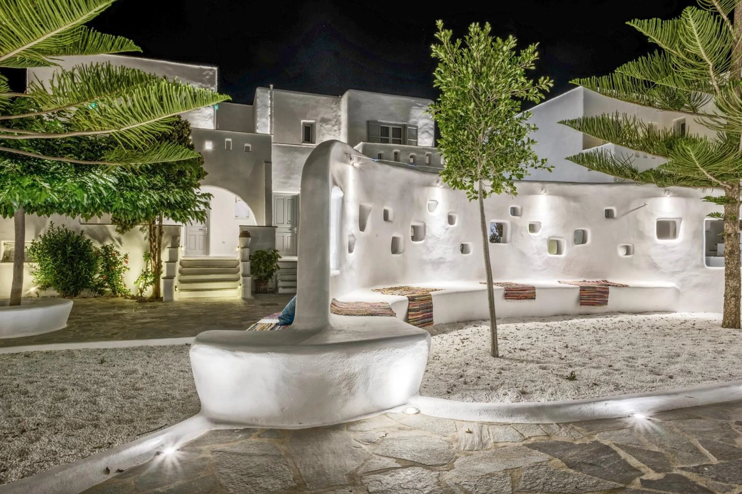 Night in Orkos Beach Hotel