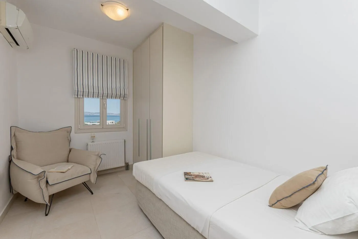 Bedroom, Bed in Orkos Beach Hotel