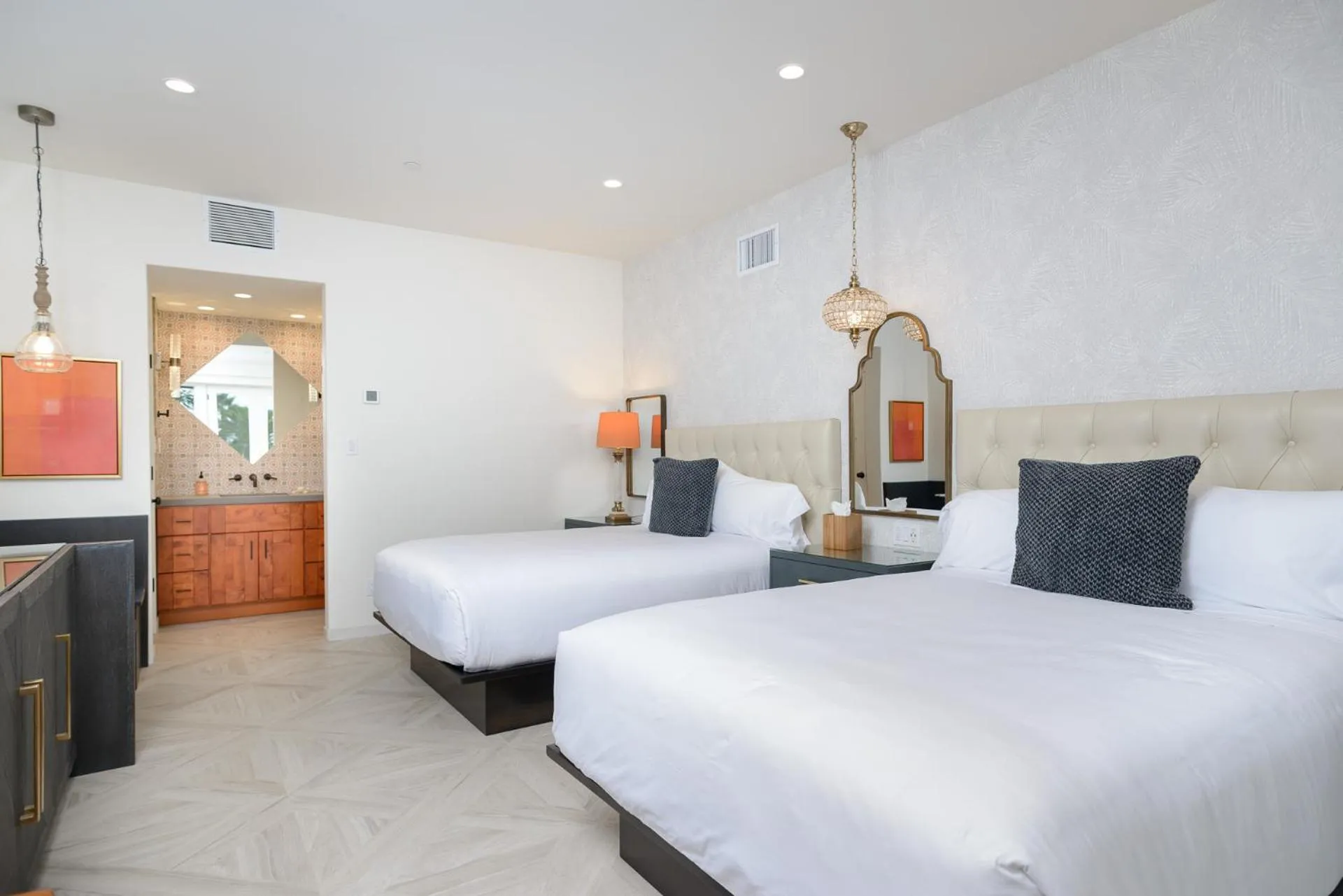 Bed in North Beach Villa