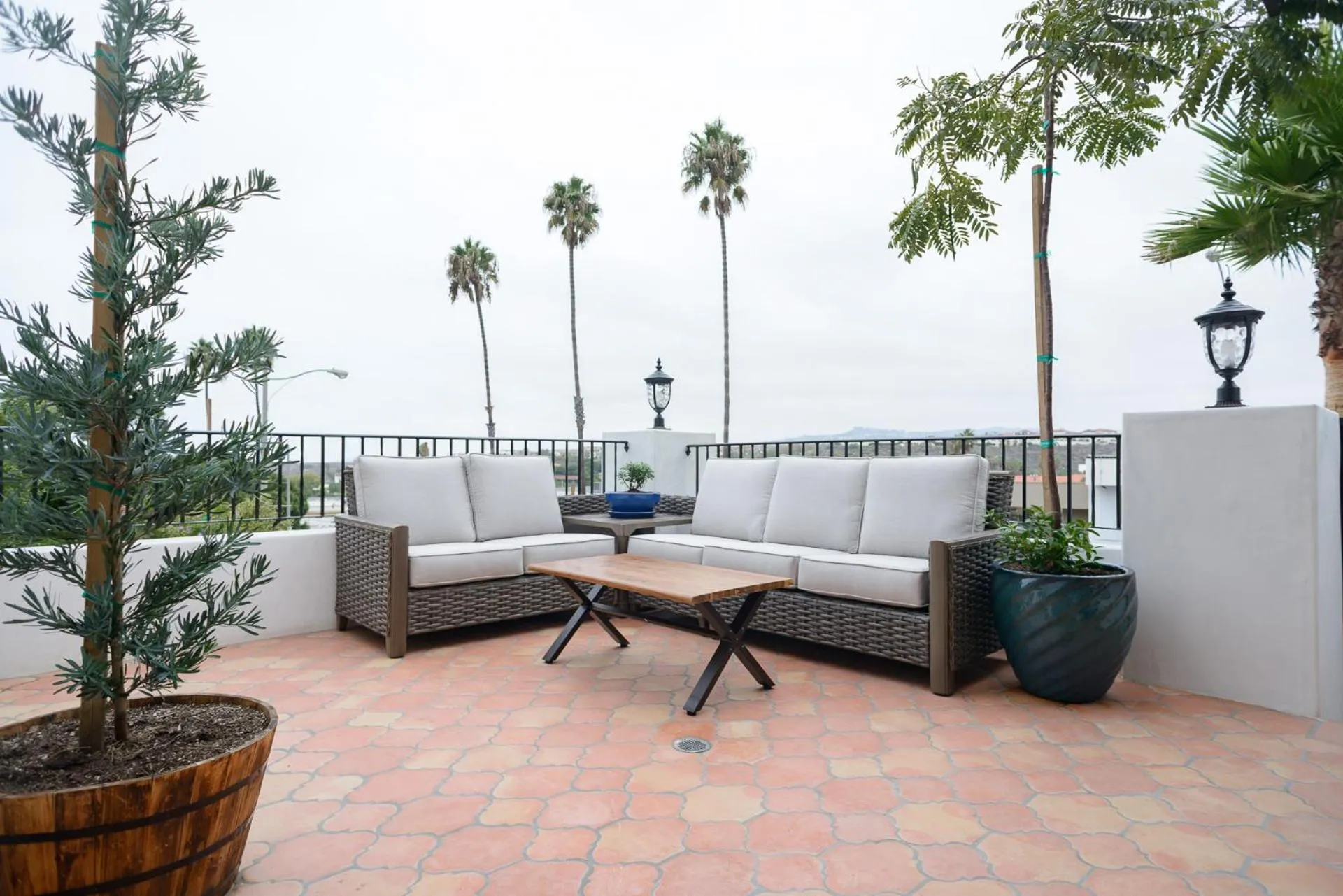 Patio in North Beach Villa