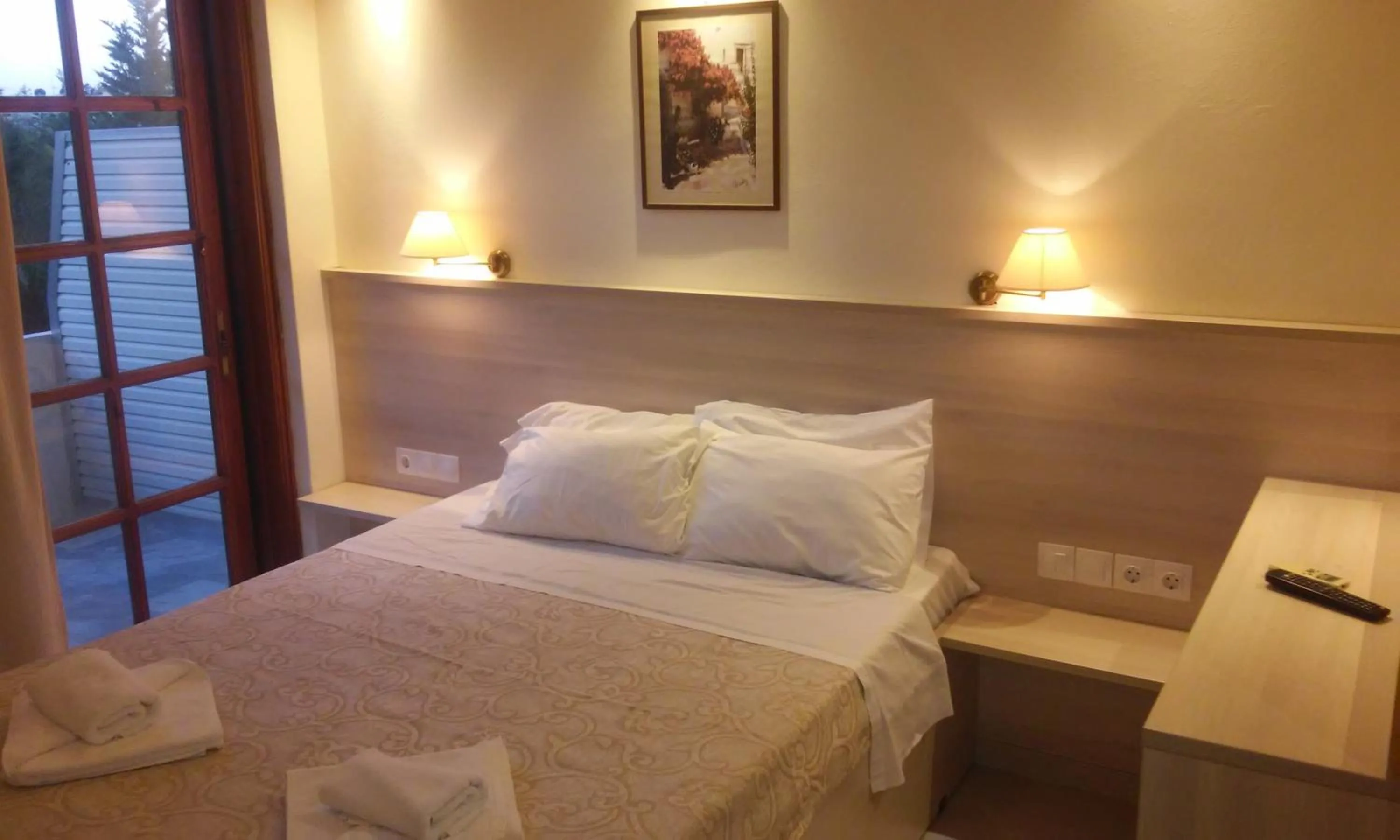 Bedroom, Bed in Alexandros Studios