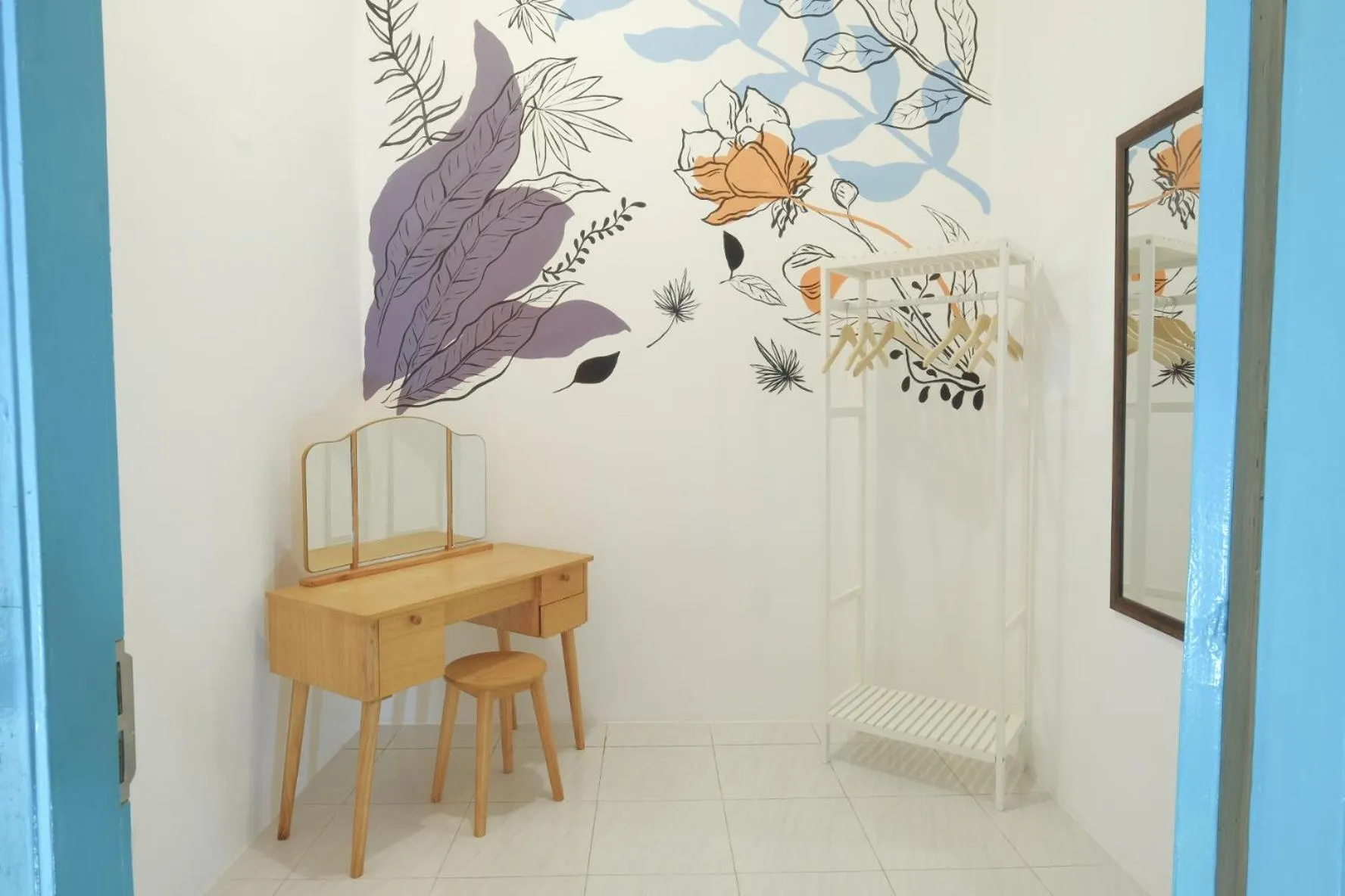 Decorative detail in Snooze Malang