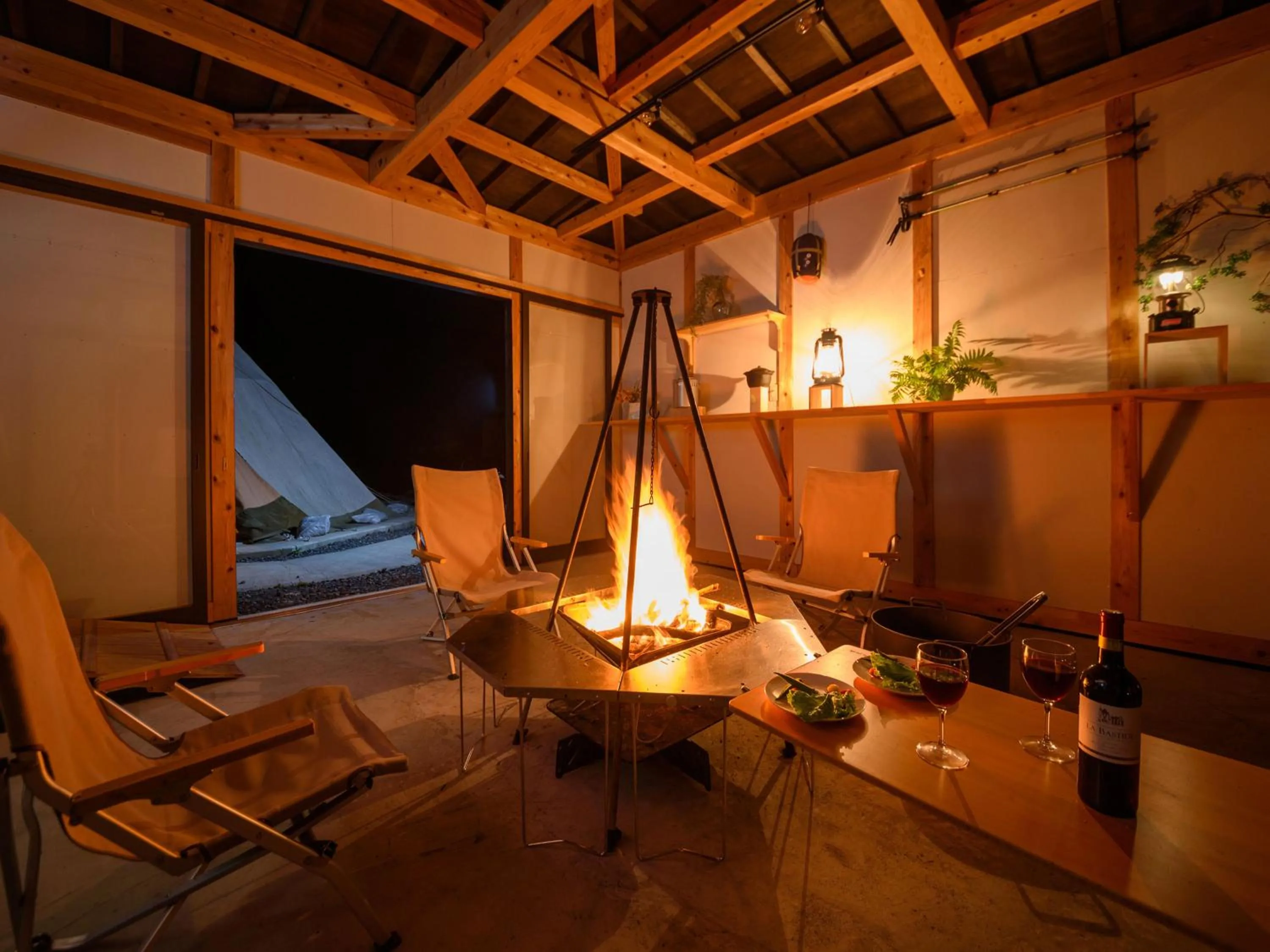 Photo of the whole room in The Sense of Wonder Holistic Glamping