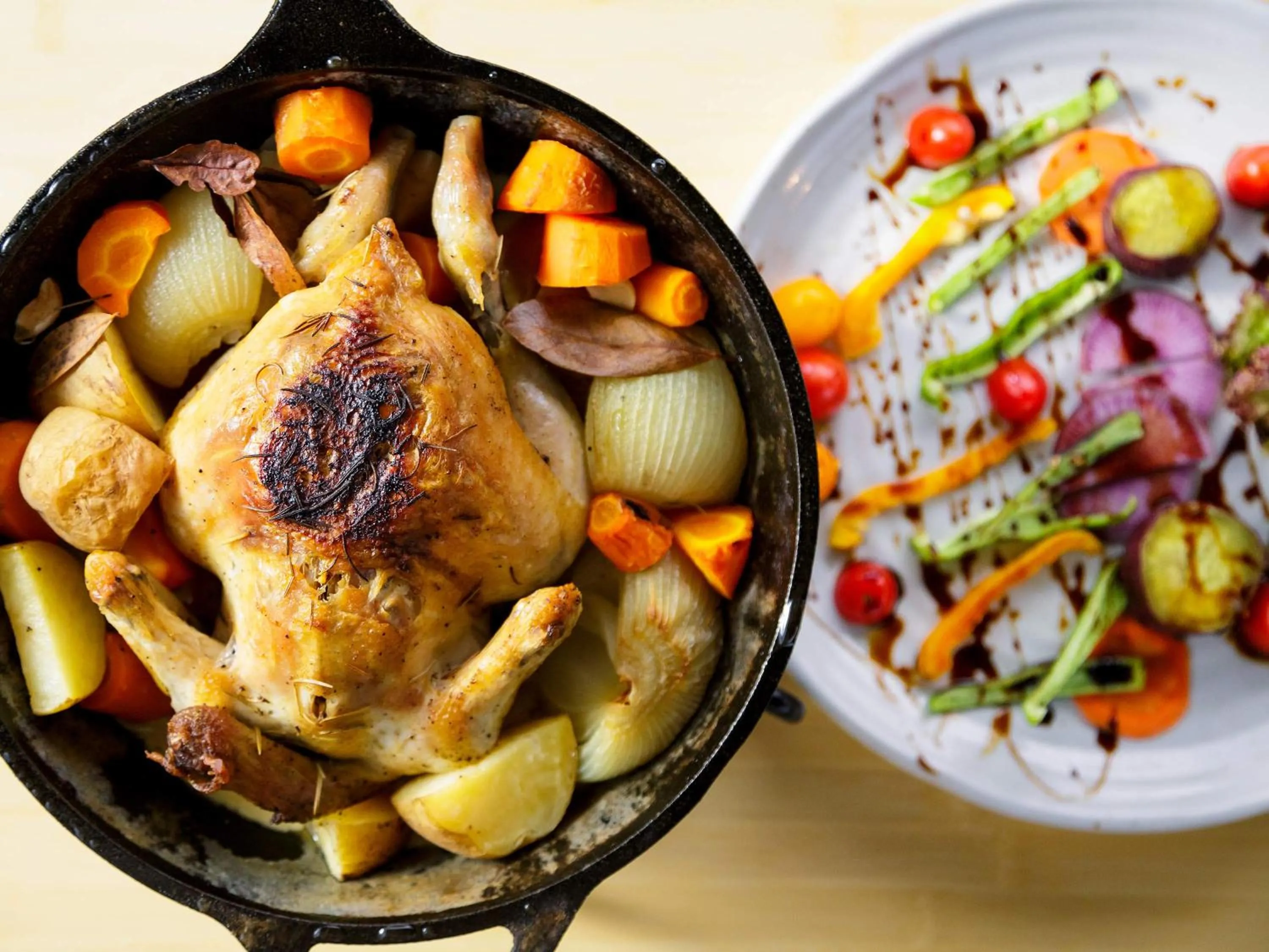 Dinner in The Sense of Wonder Holistic Glamping