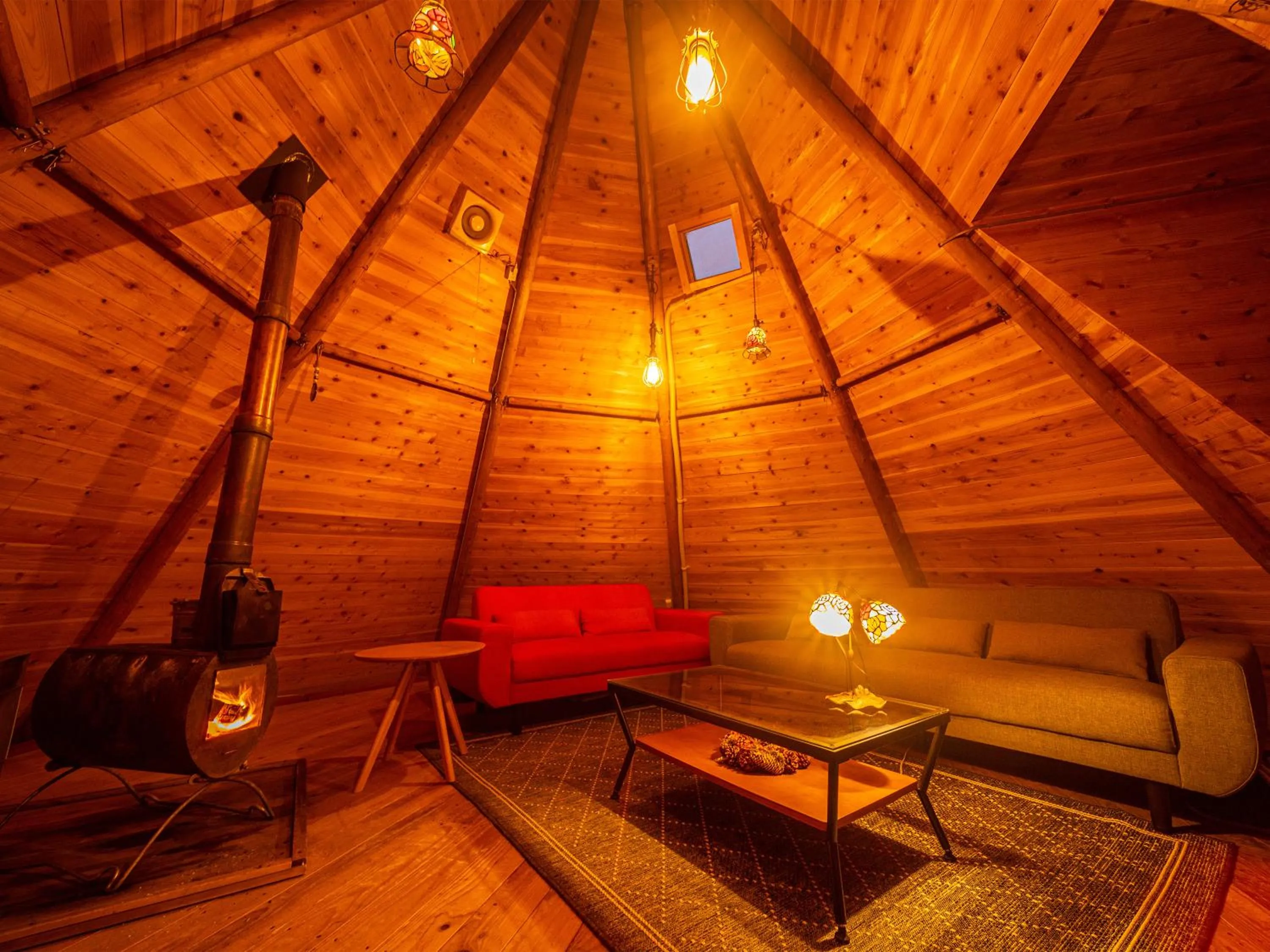 Photo of the whole room in The Sense of Wonder Holistic Glamping