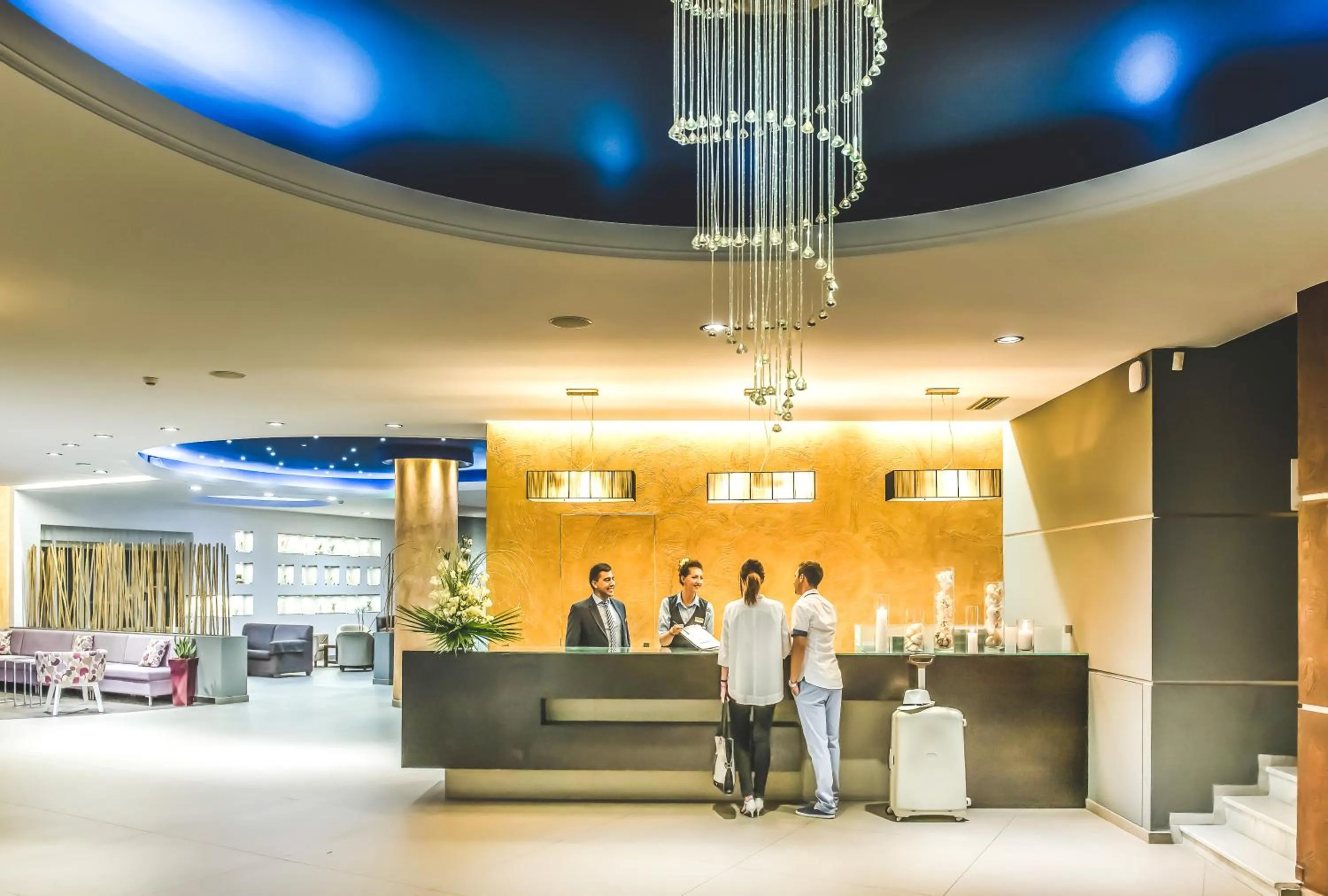 Lobby or reception in Blue Bay Resort Hotel