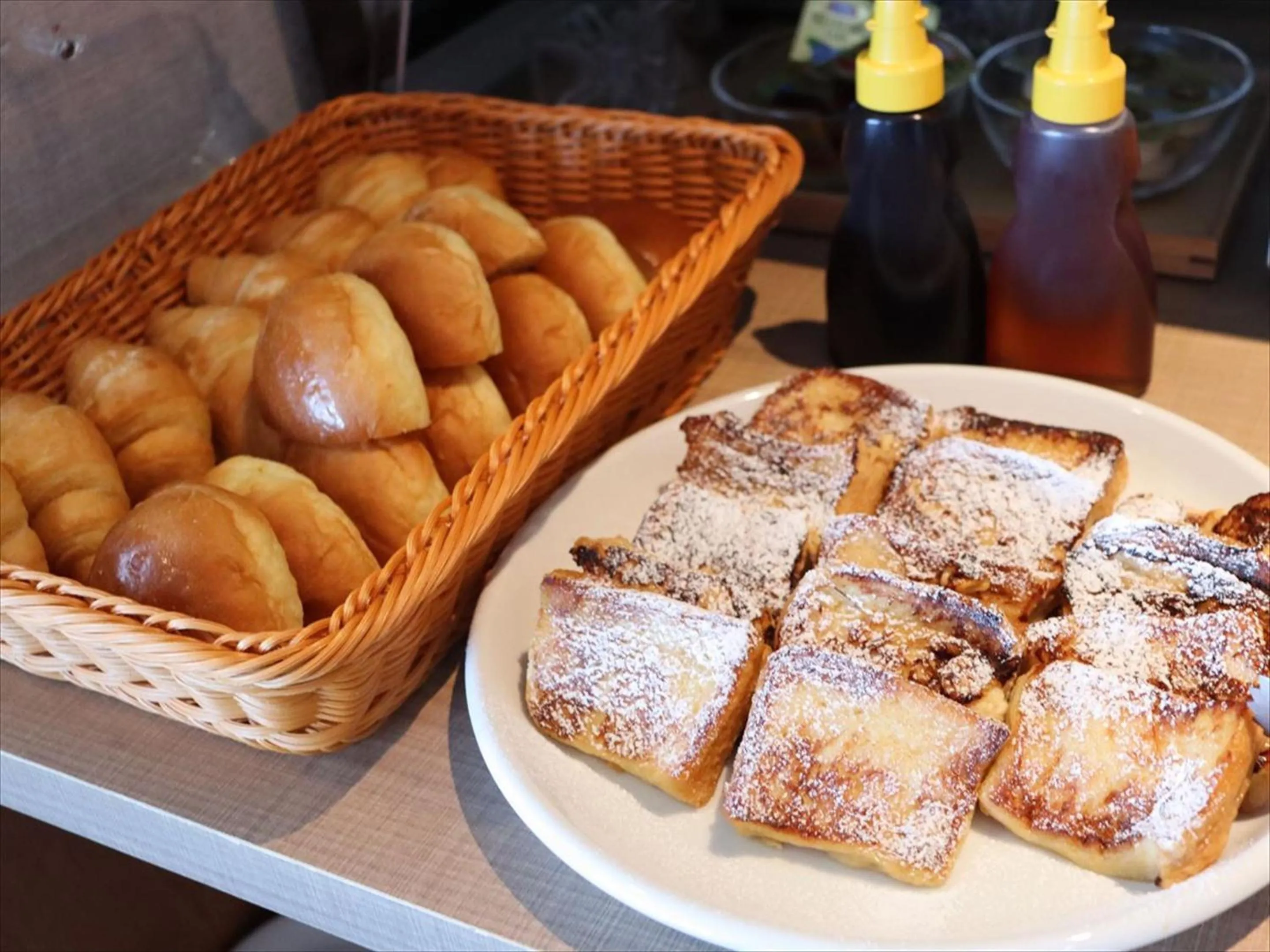 Breakfast in Miyako Daiichi Hotel
