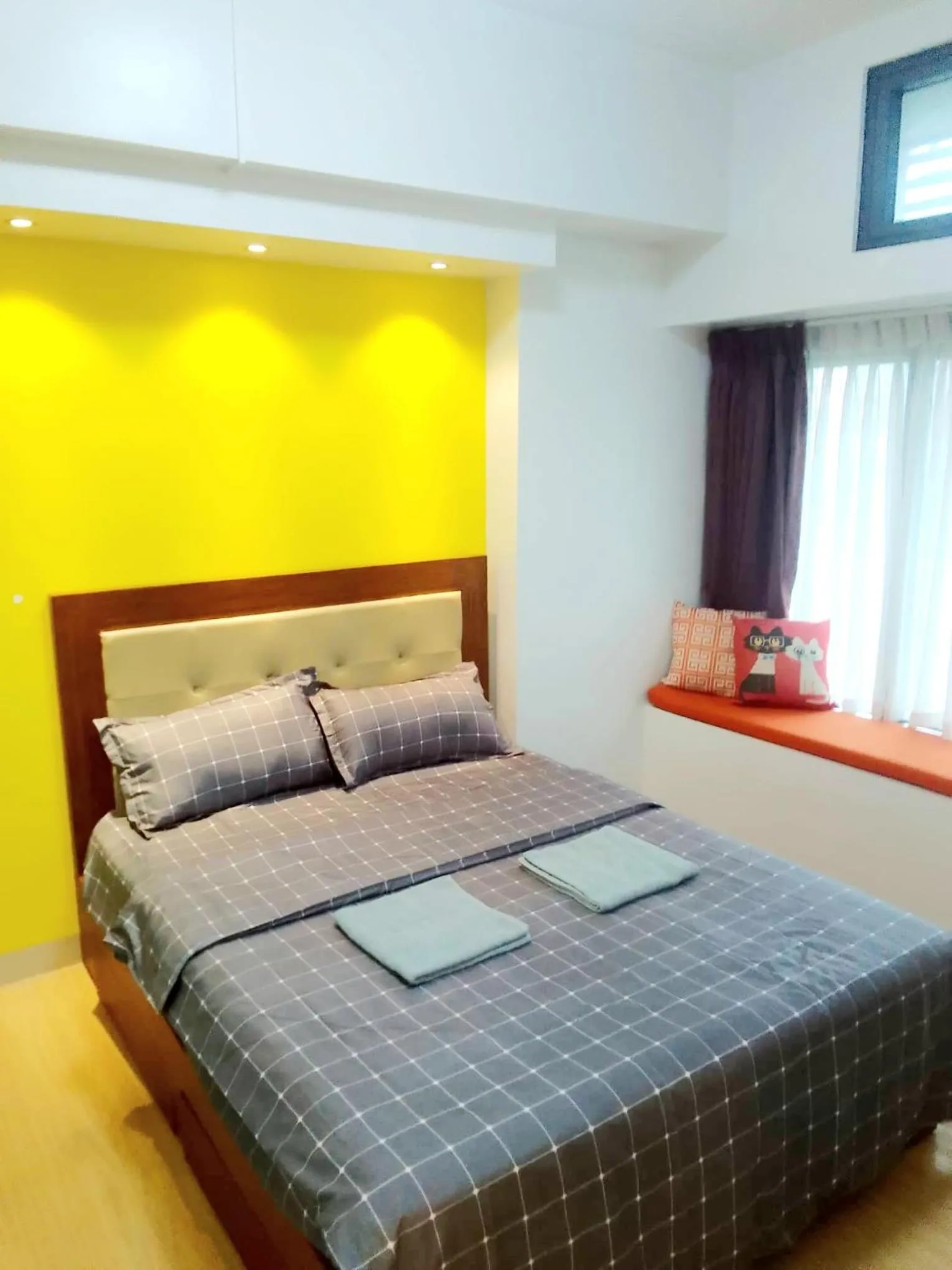 Bedroom, Bed in The Levels 2BR Condo Fully Interior Cosmo Living