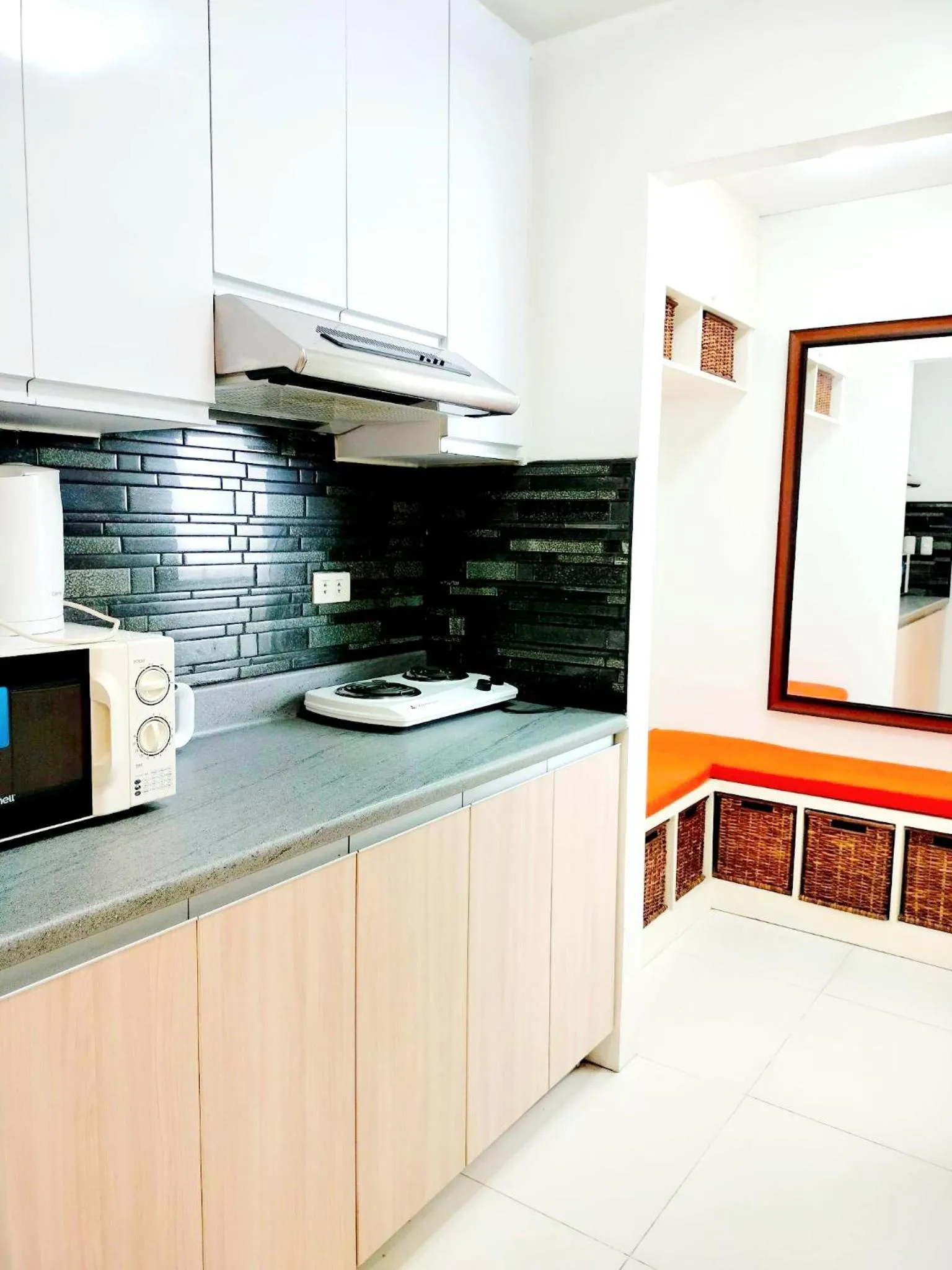kitchen in The Levels 2BR Condo Fully Interior Cosmo Living