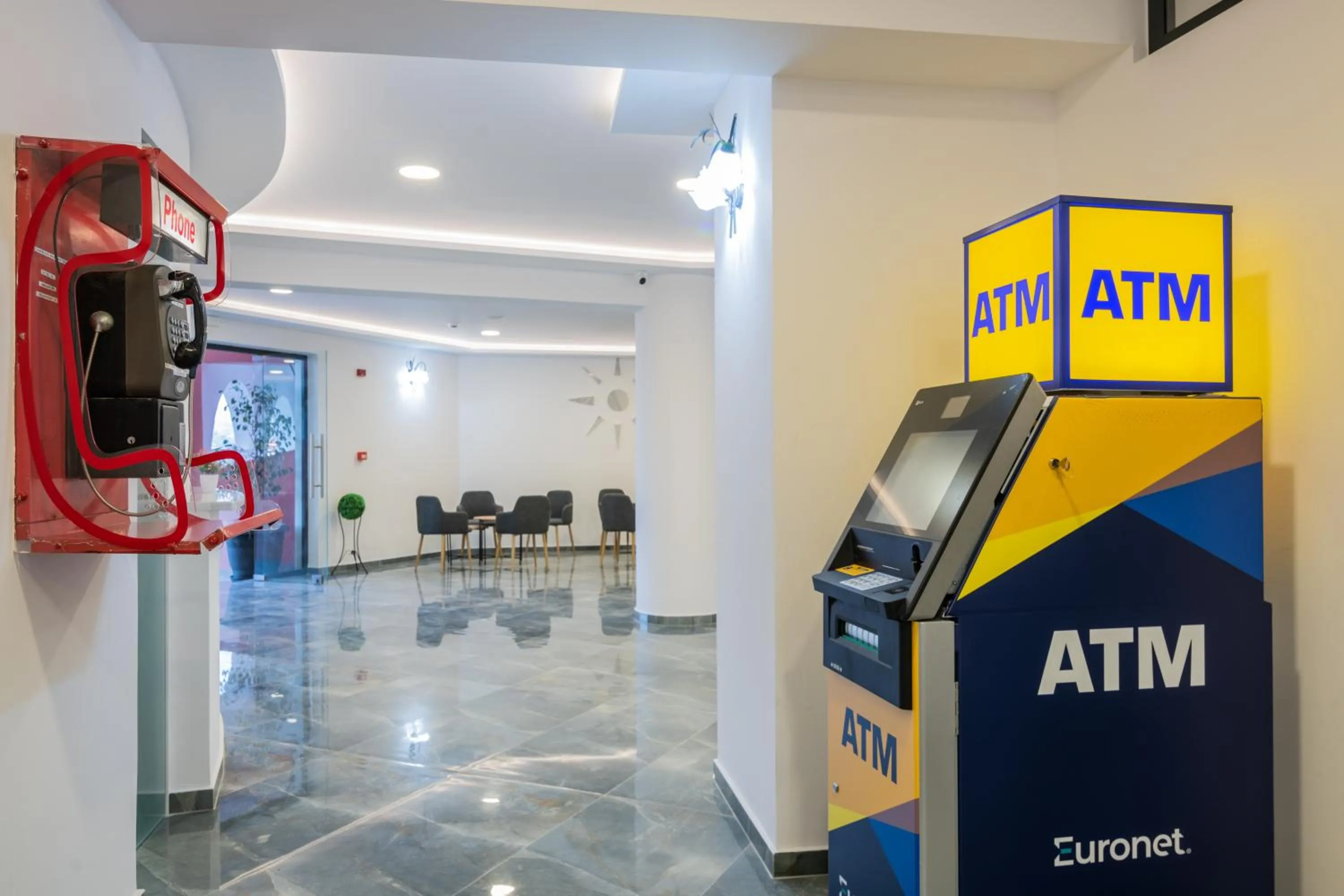 Lobby or reception in Savvas Hotel