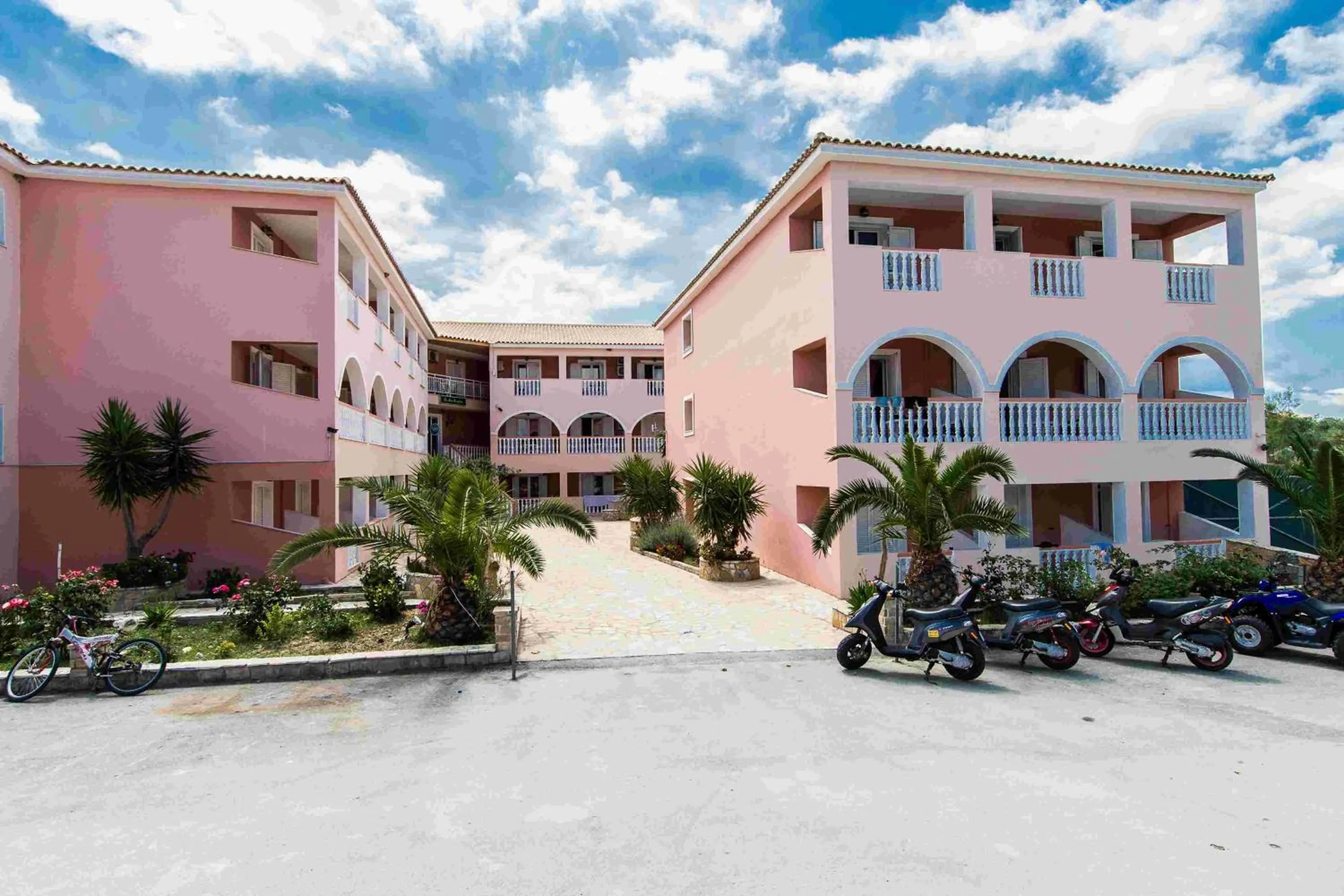 Property building in Savvas Hotel