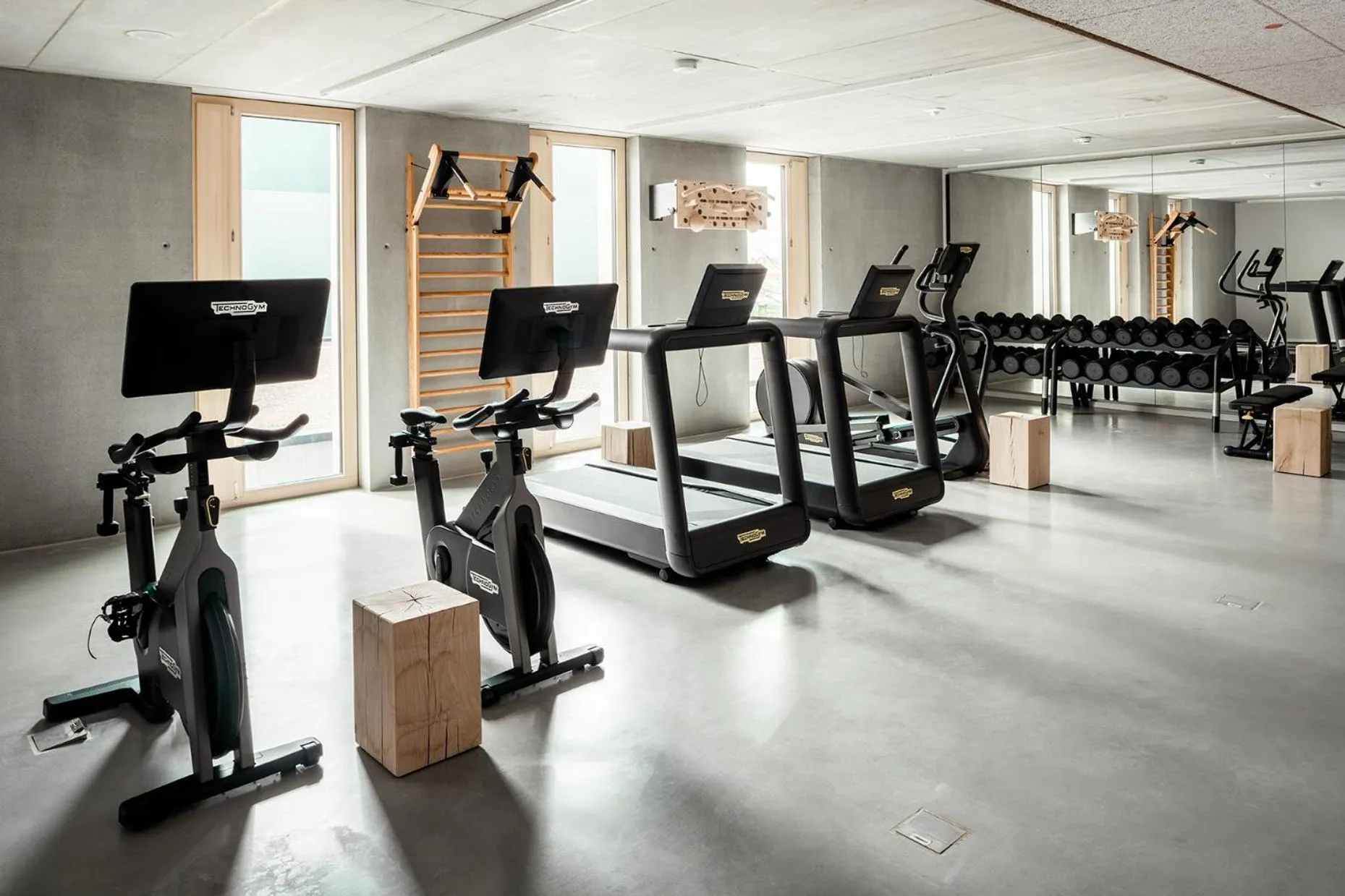 Fitness centre/facilities in Coreum Hotel