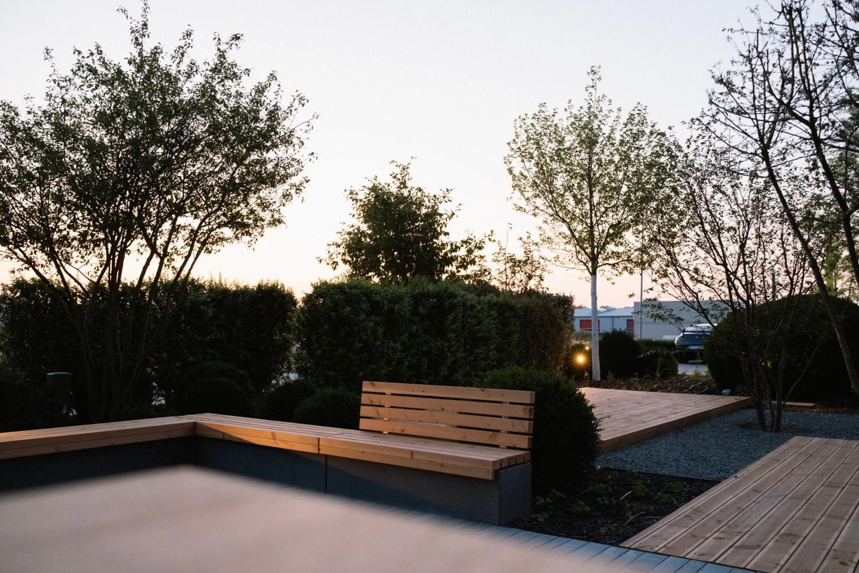 Garden in Coreum Hotel