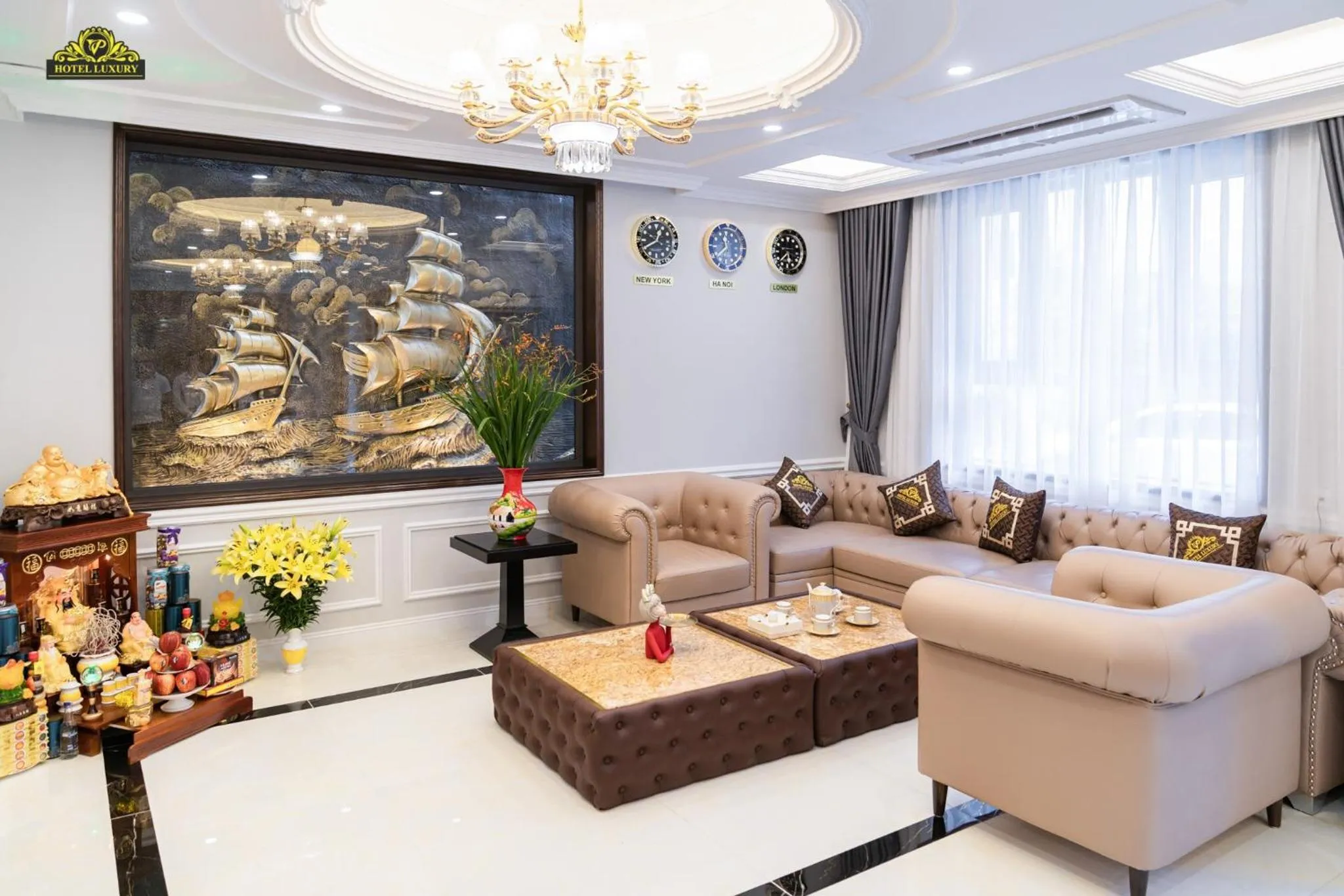 Living room in VP Hotel Luxury