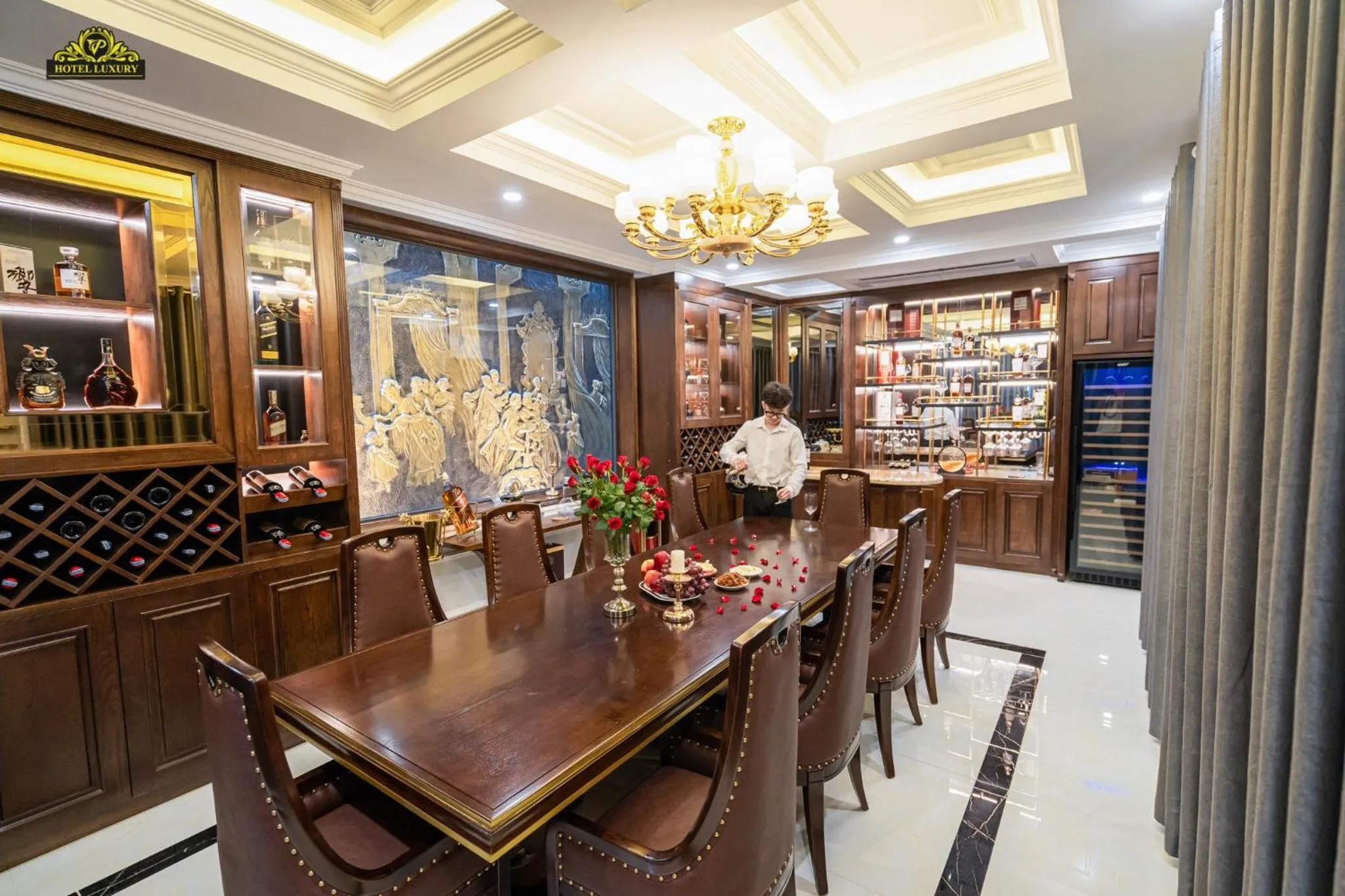 Seating area in VP Hotel Luxury