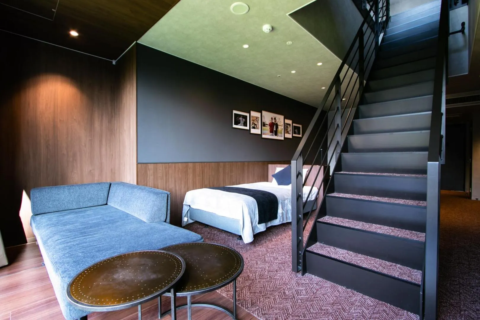 Bed in tower eleven hotel