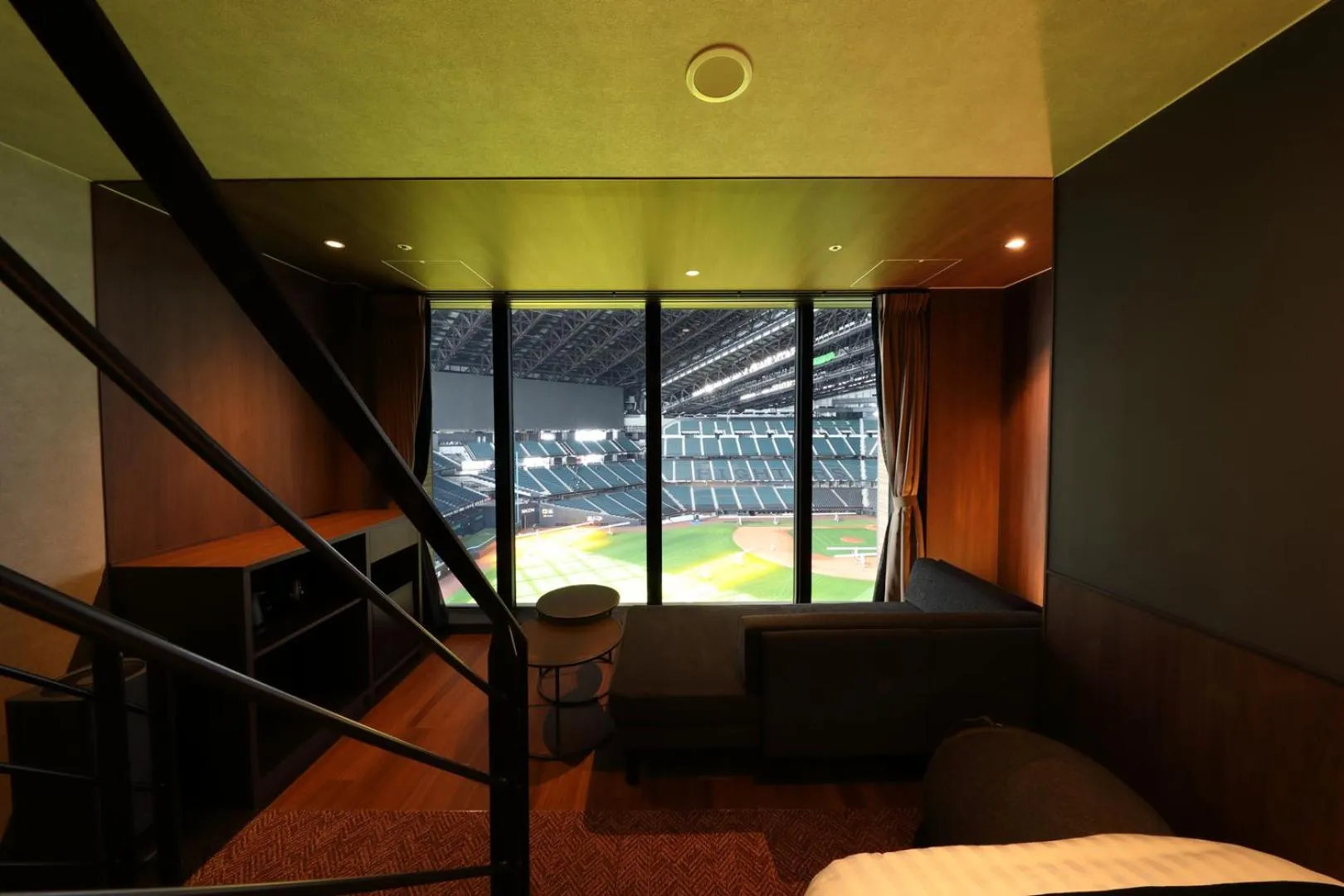 Bed in tower eleven hotel