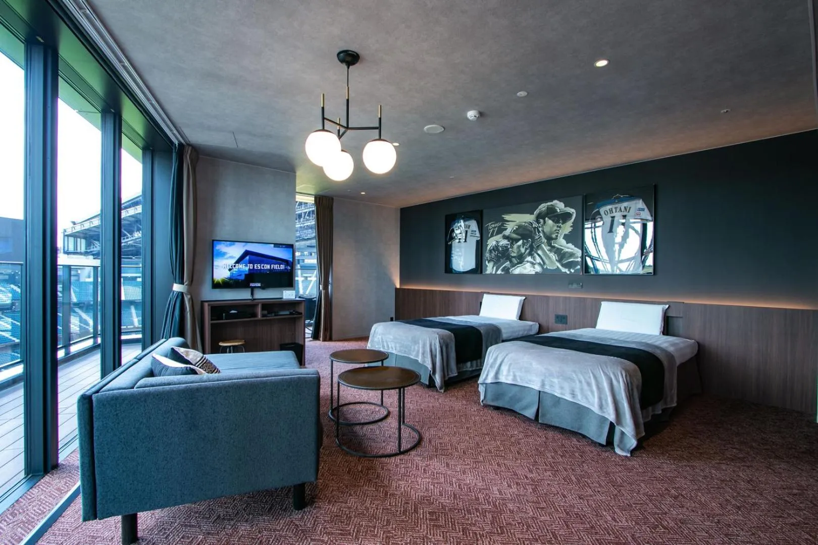 Bed in tower eleven hotel