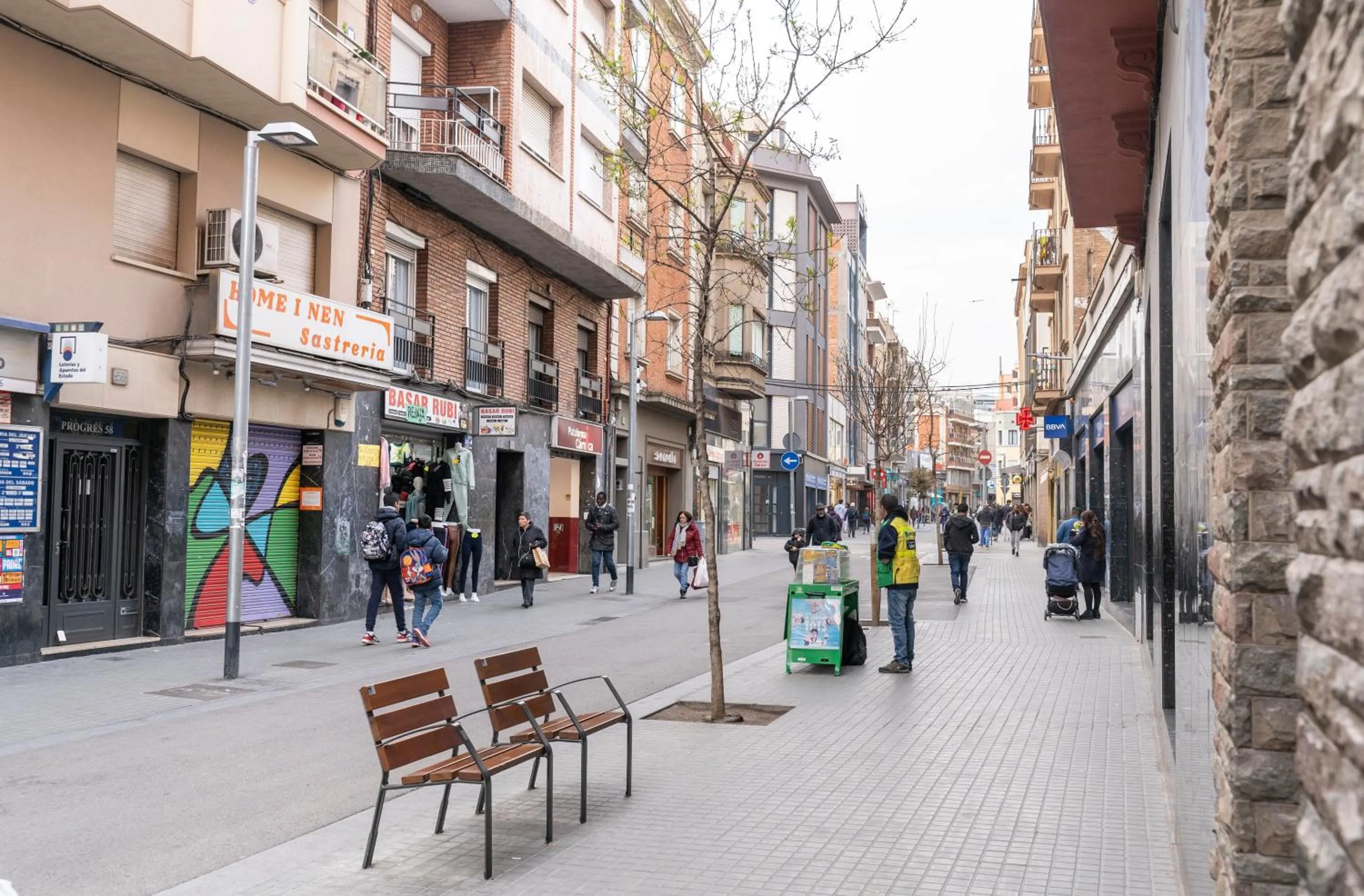 Street view in Caliu Apartments Barcelona - Camp Nou