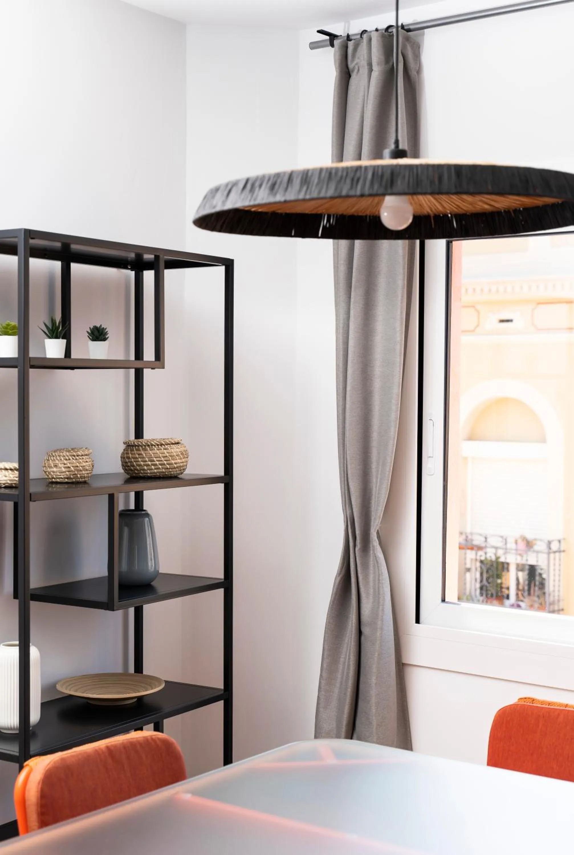 Dining area, Bed in Caliu Apartments Barcelona - Camp Nou