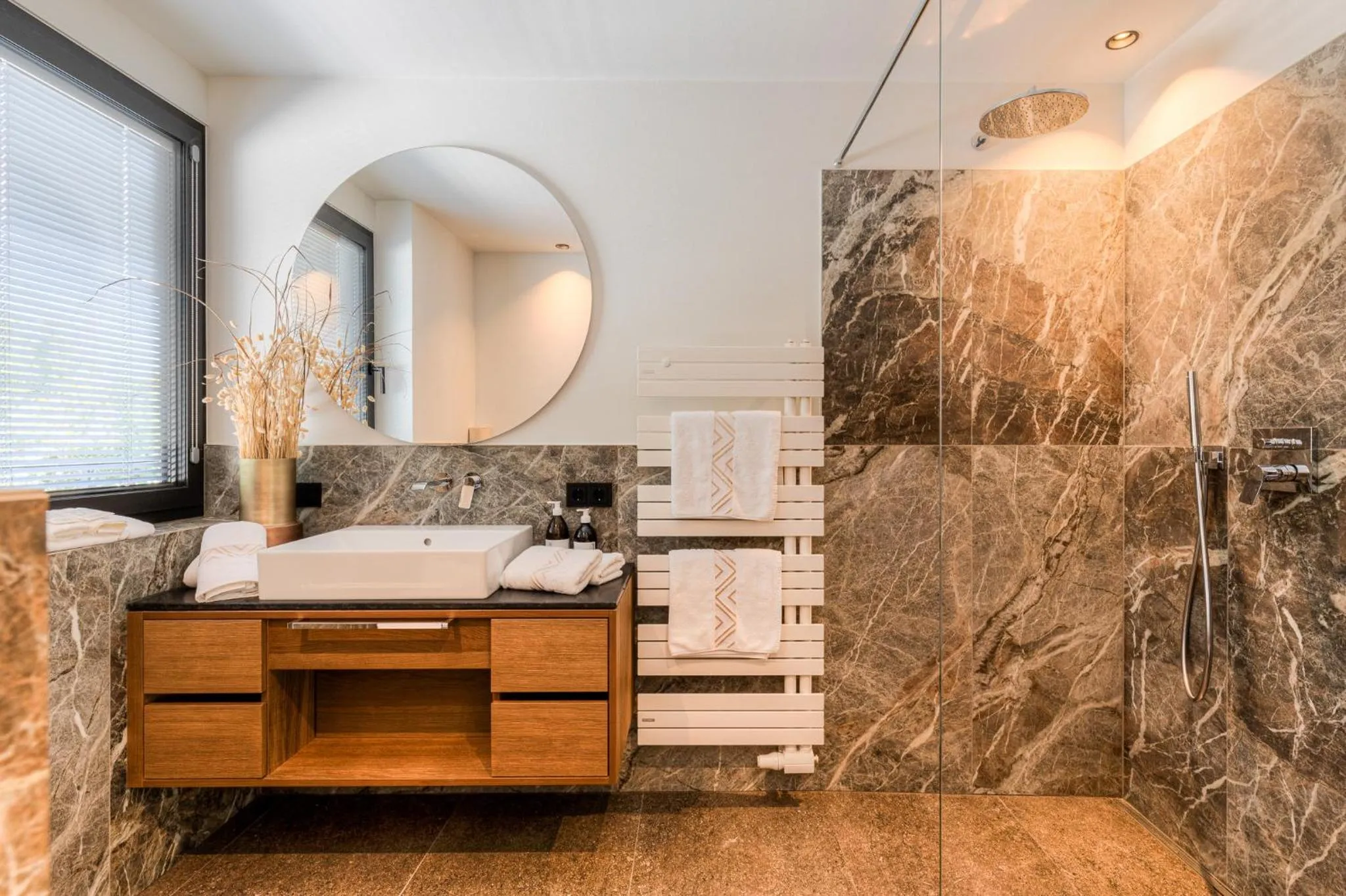 Bathroom, Bed in Boutique Hotel AMARIL