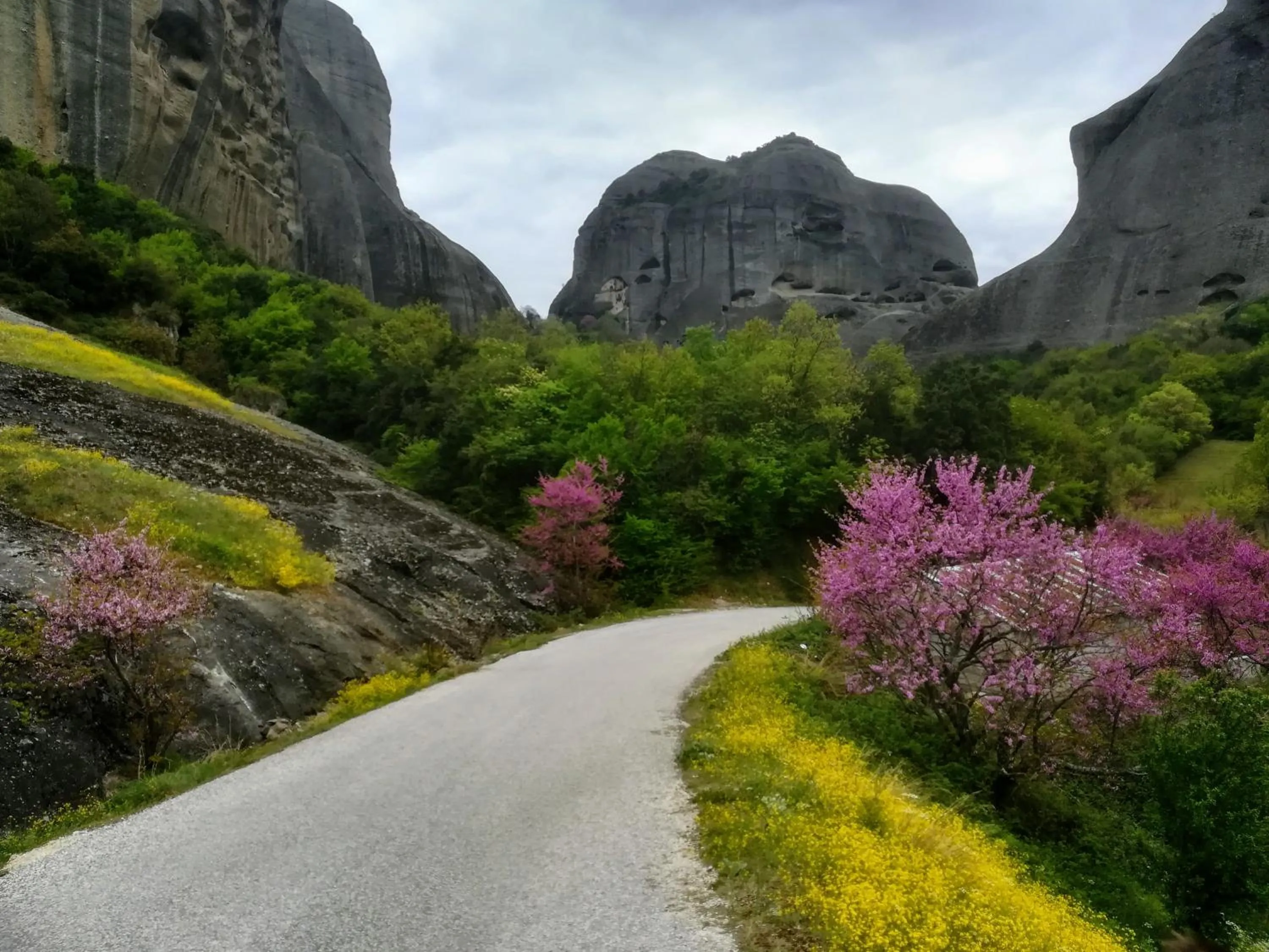 Spring in Archontiko Mesohori Meteora