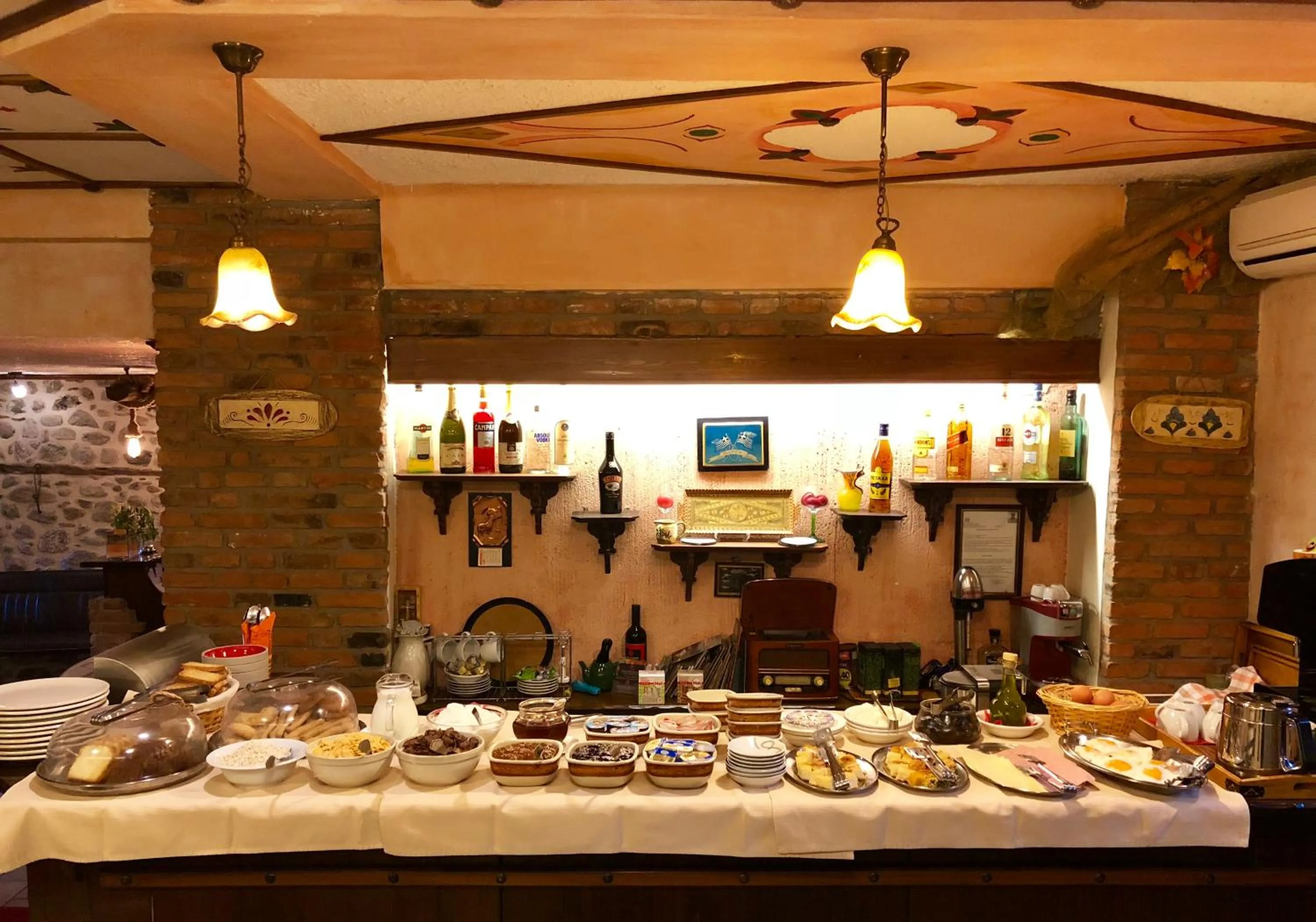 Lounge or bar in Archontiko Mesohori Meteora