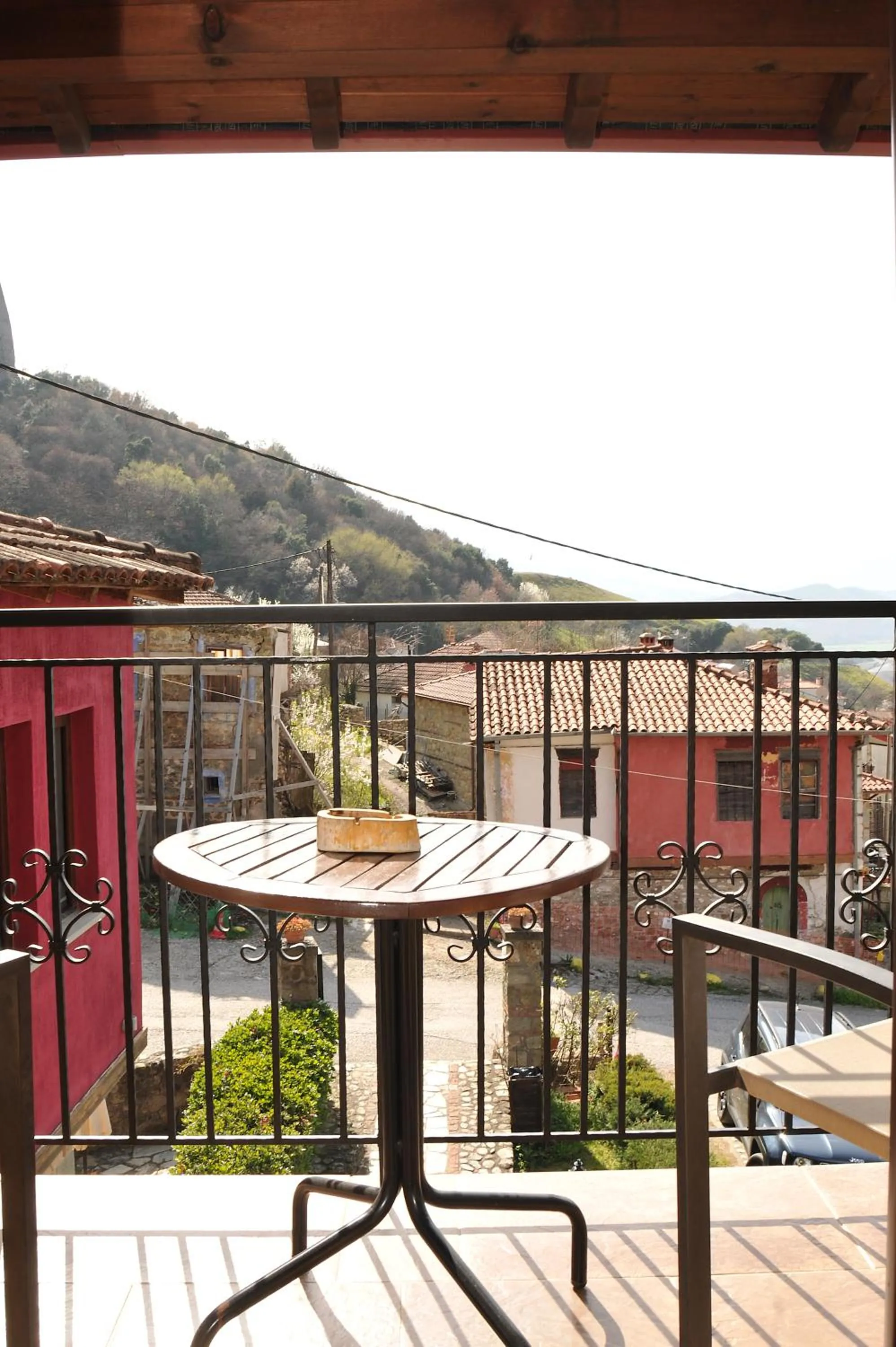 Balcony/Terrace in Archontiko Mesohori Meteora