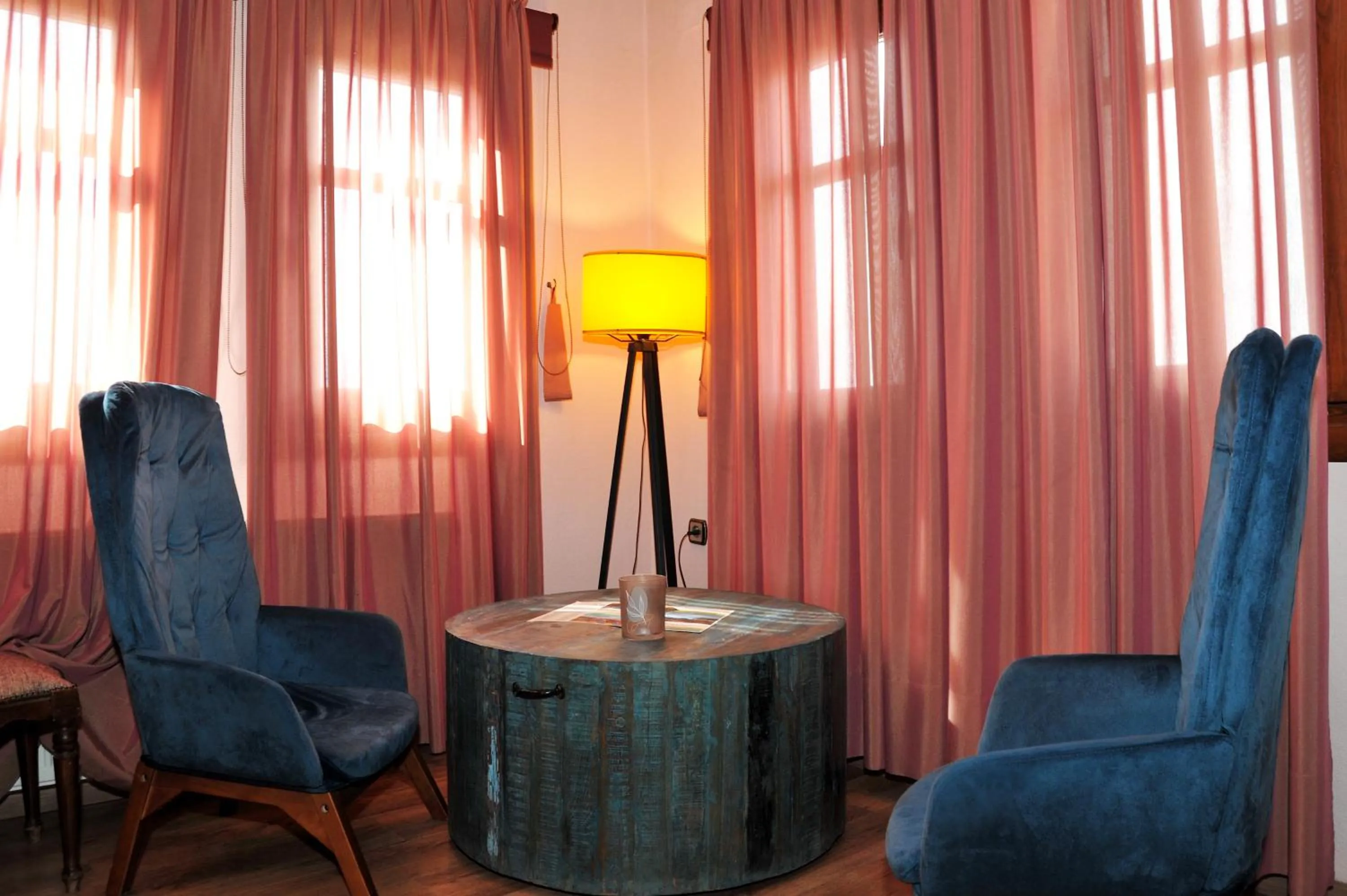 Seating area in Archontiko Mesohori Meteora