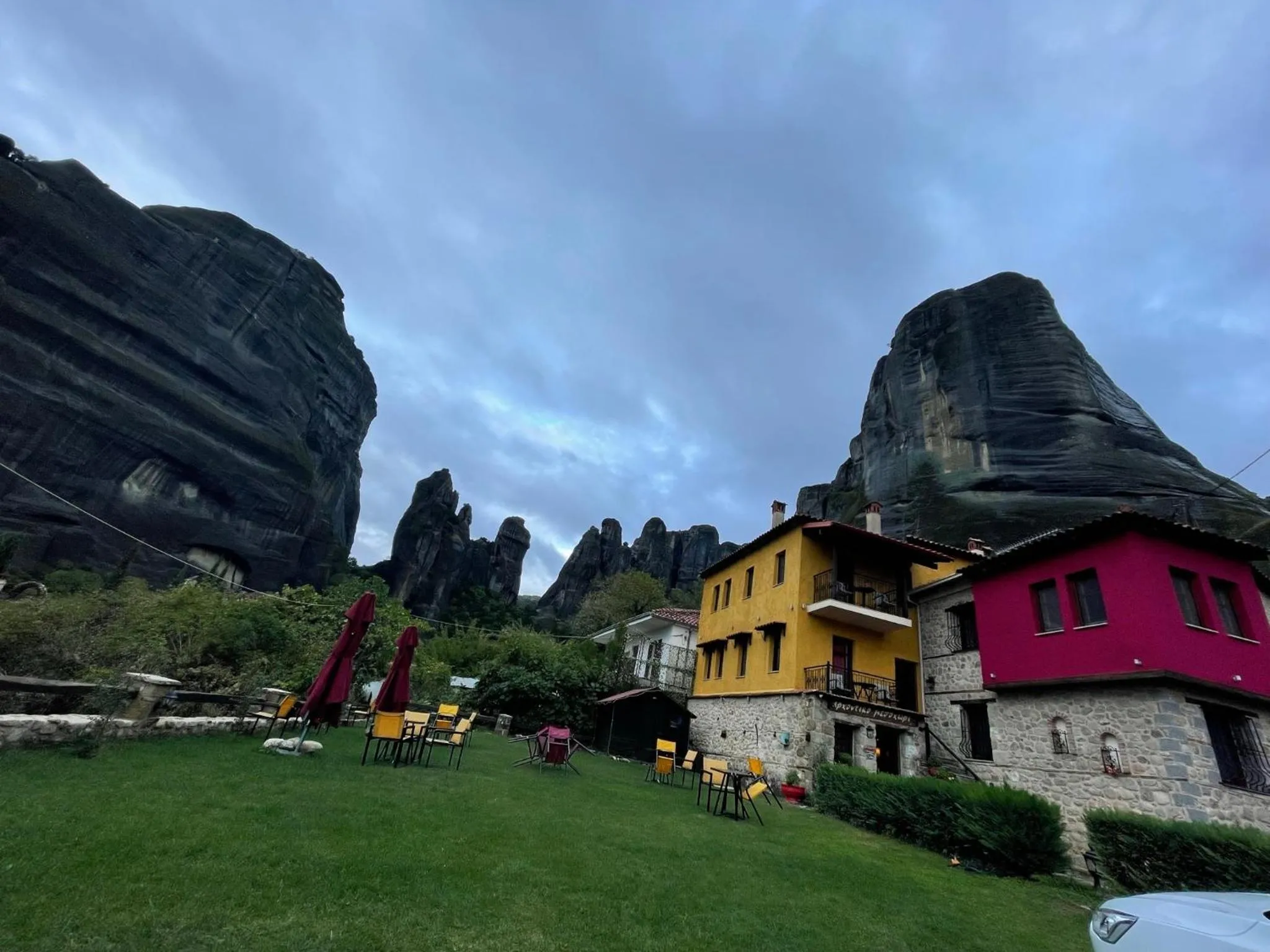 Garden in Archontiko Mesohori Meteora