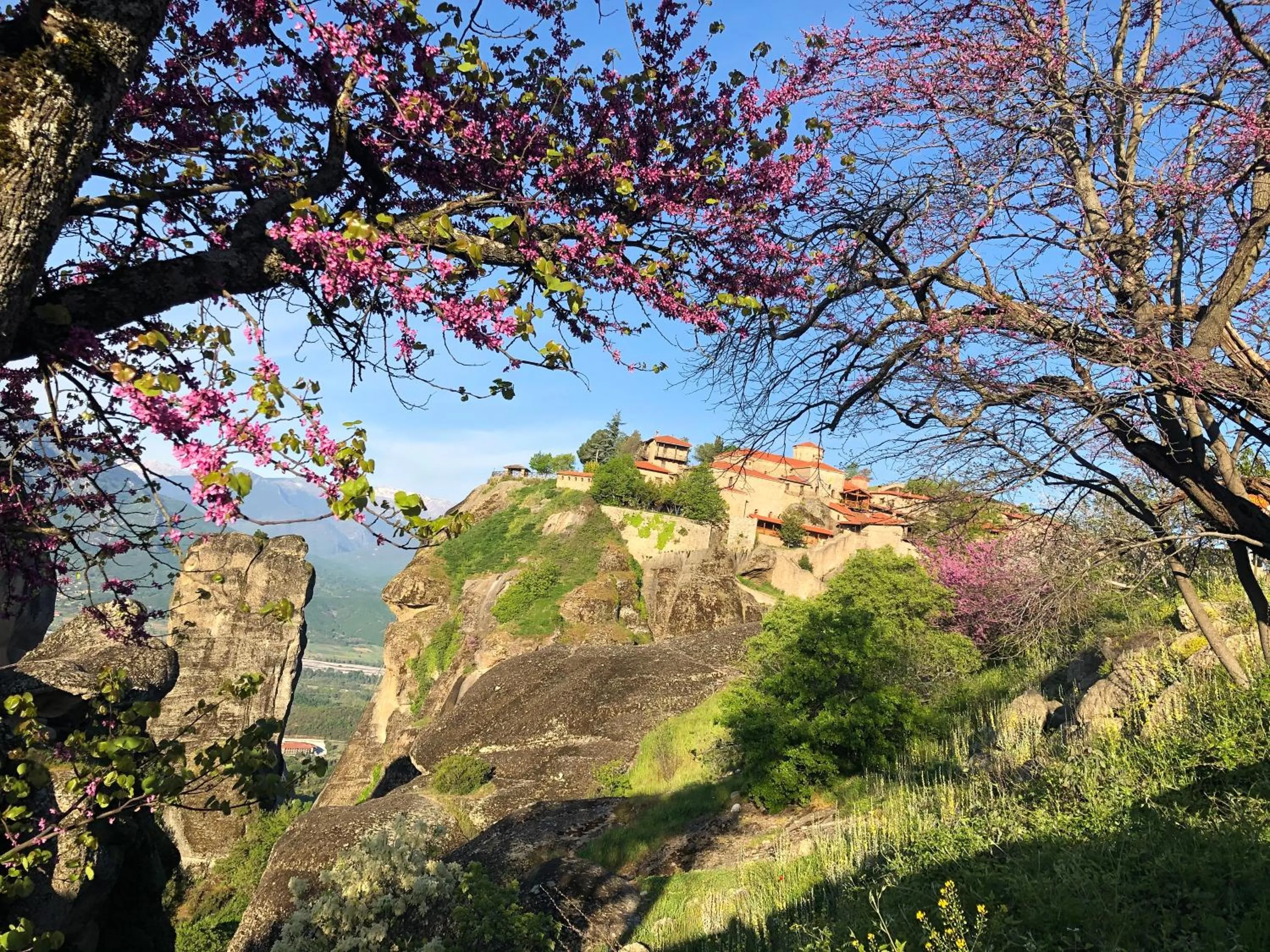 Spring in Archontiko Mesohori Meteora
