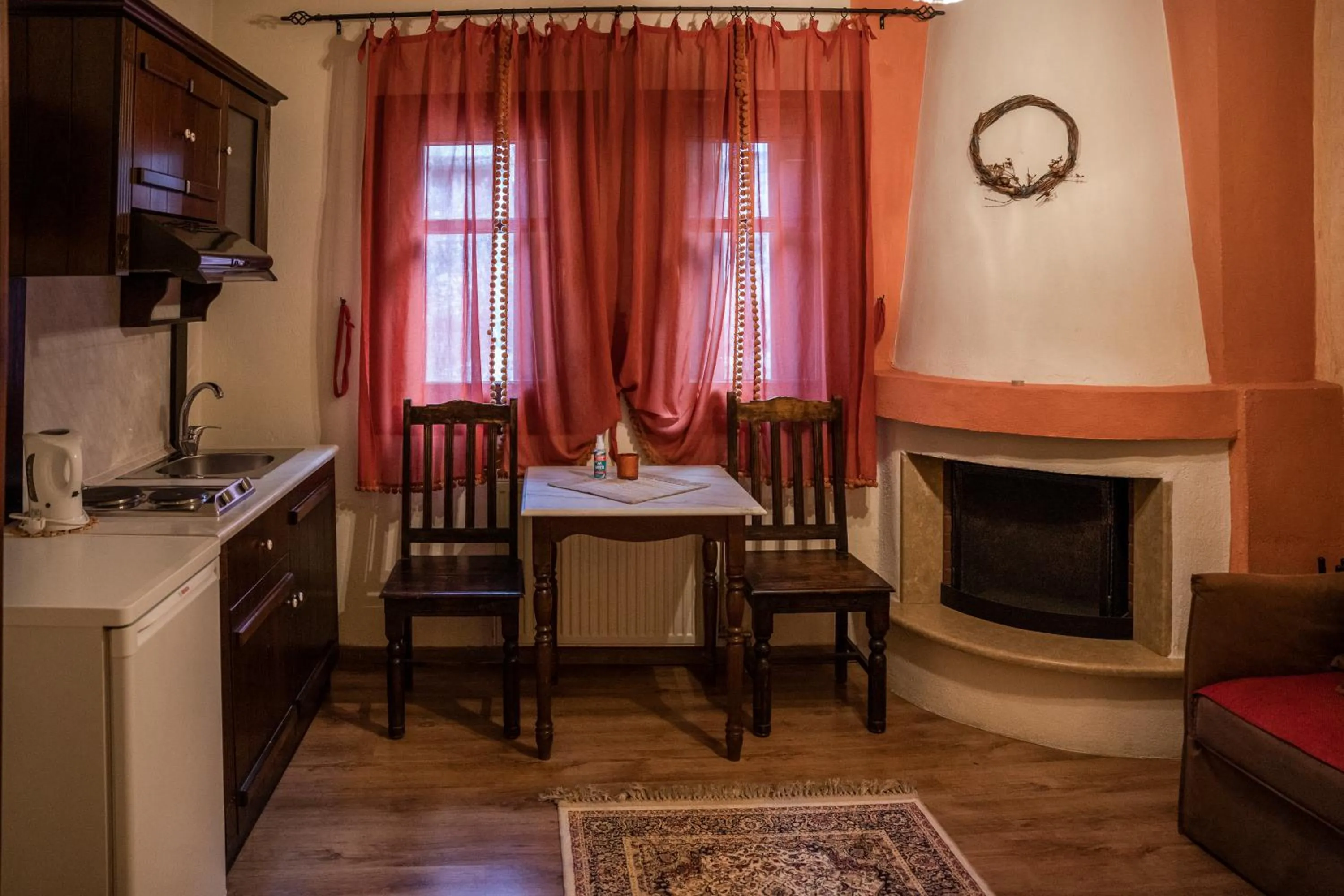 Living room in Archontiko Mesohori Meteora