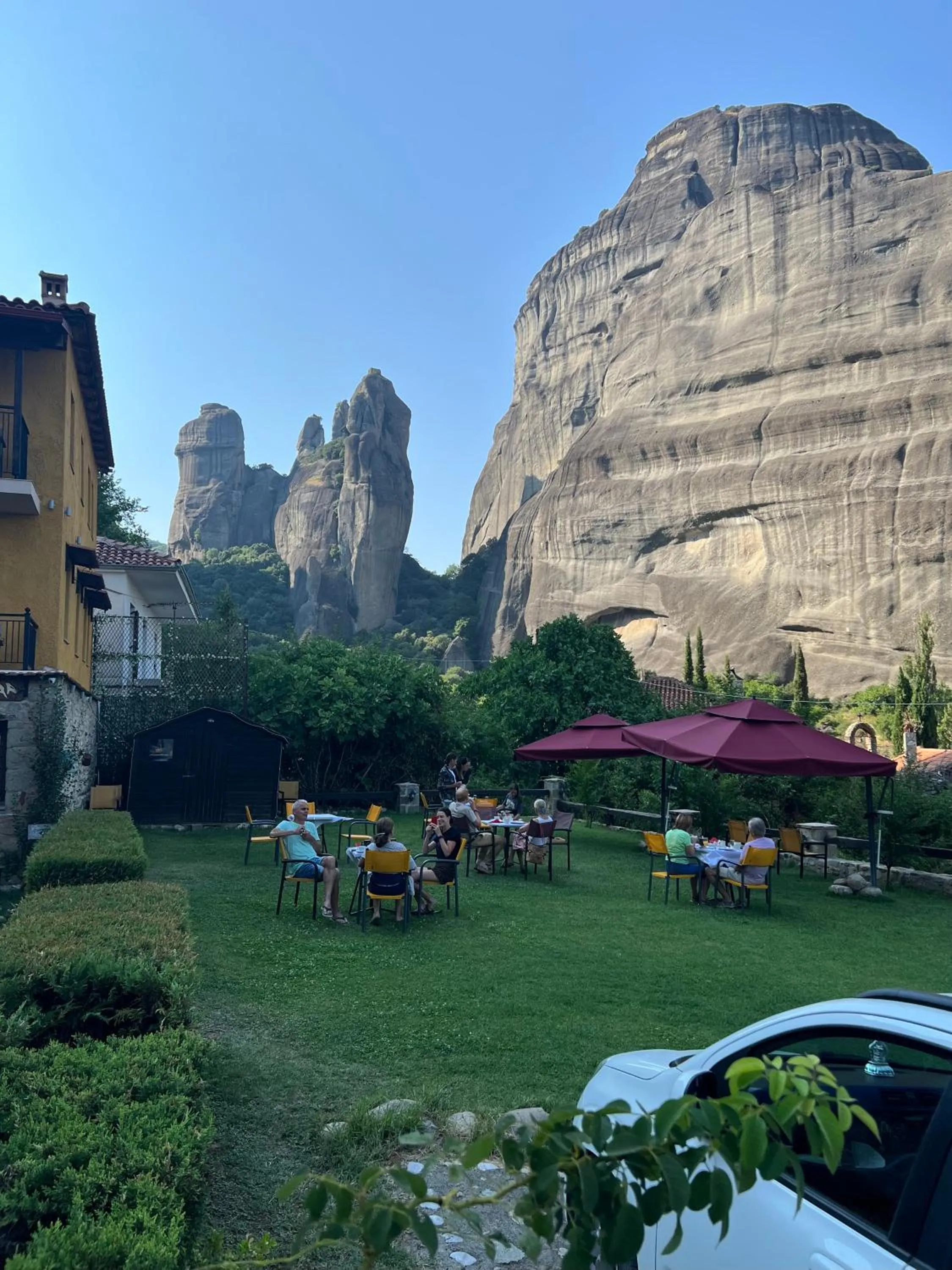 Garden in Archontiko Mesohori Meteora