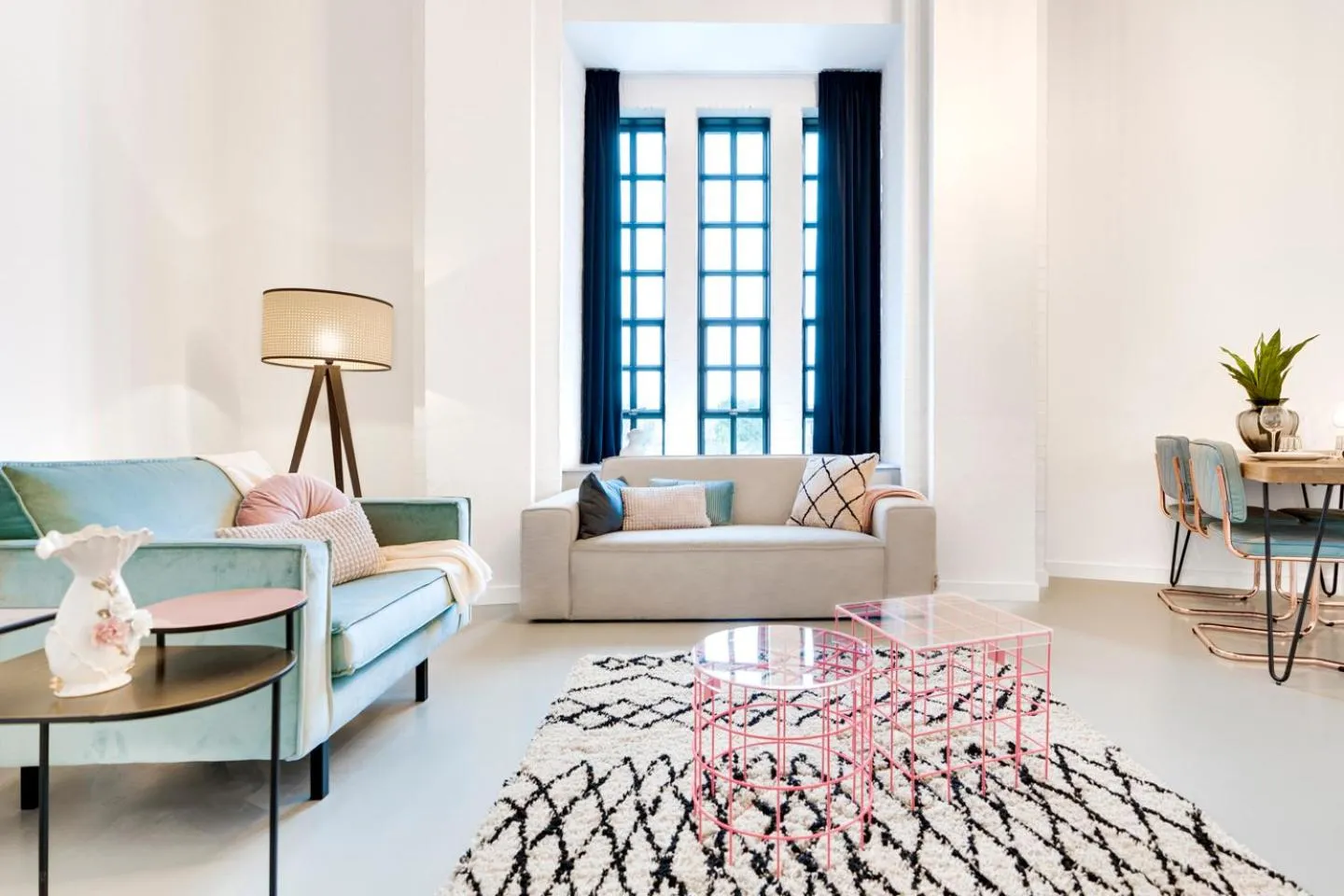 Seating area in Hotel Watertoren West