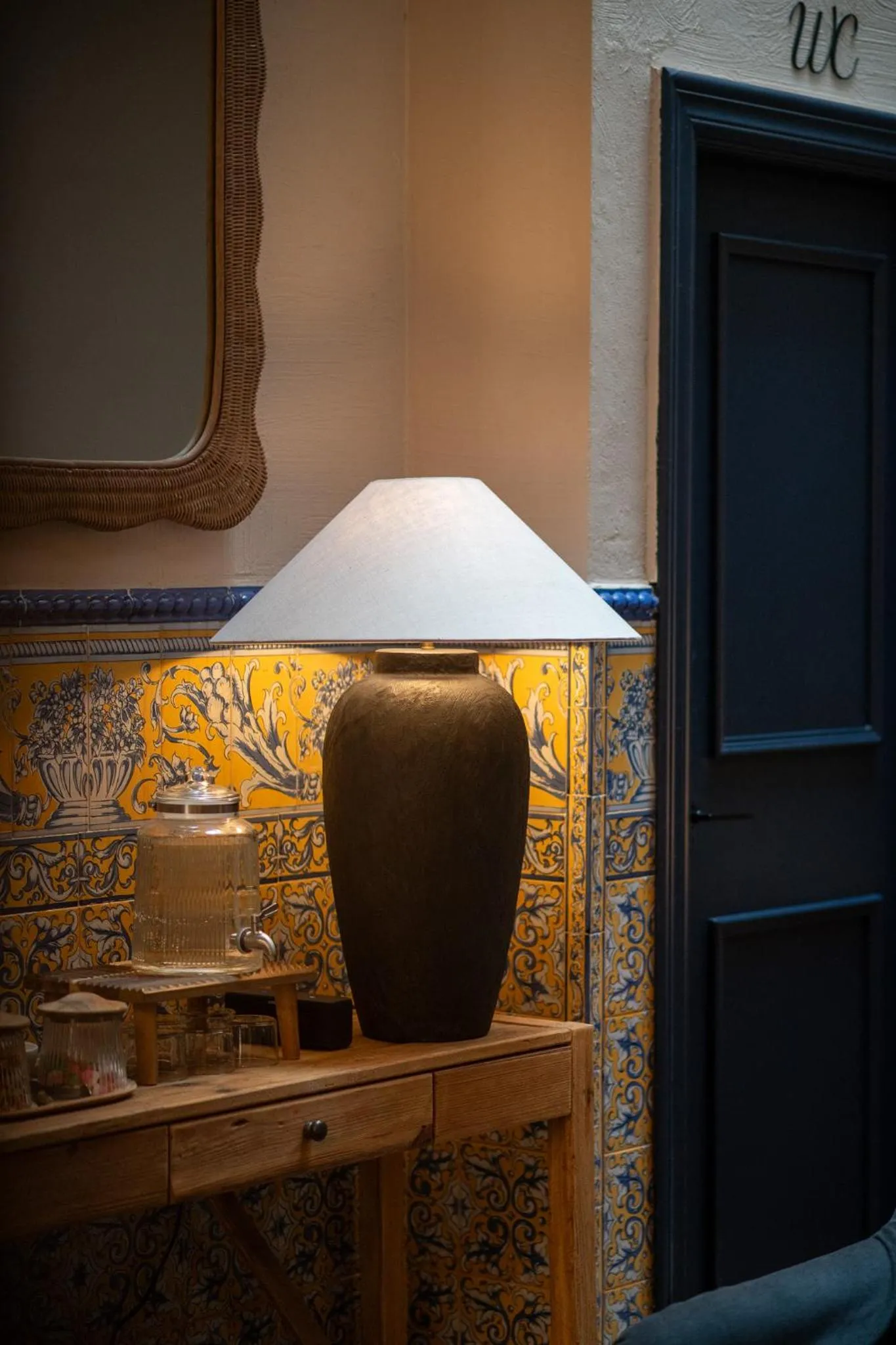 Decorative detail in Honest Sevilla