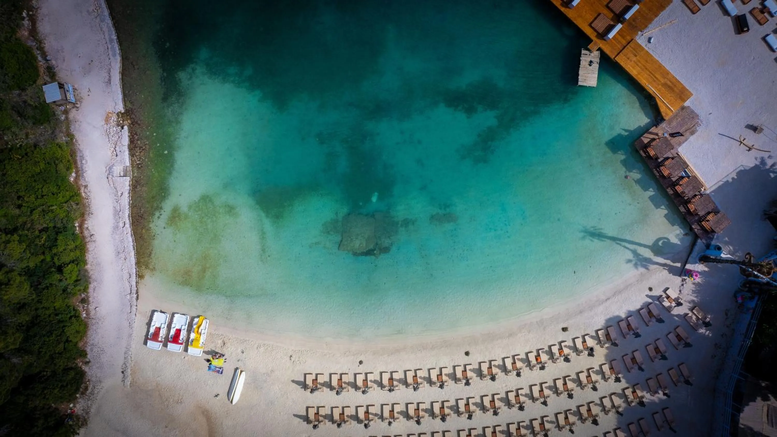 Beach in Hotel Ajden by Mira Mare