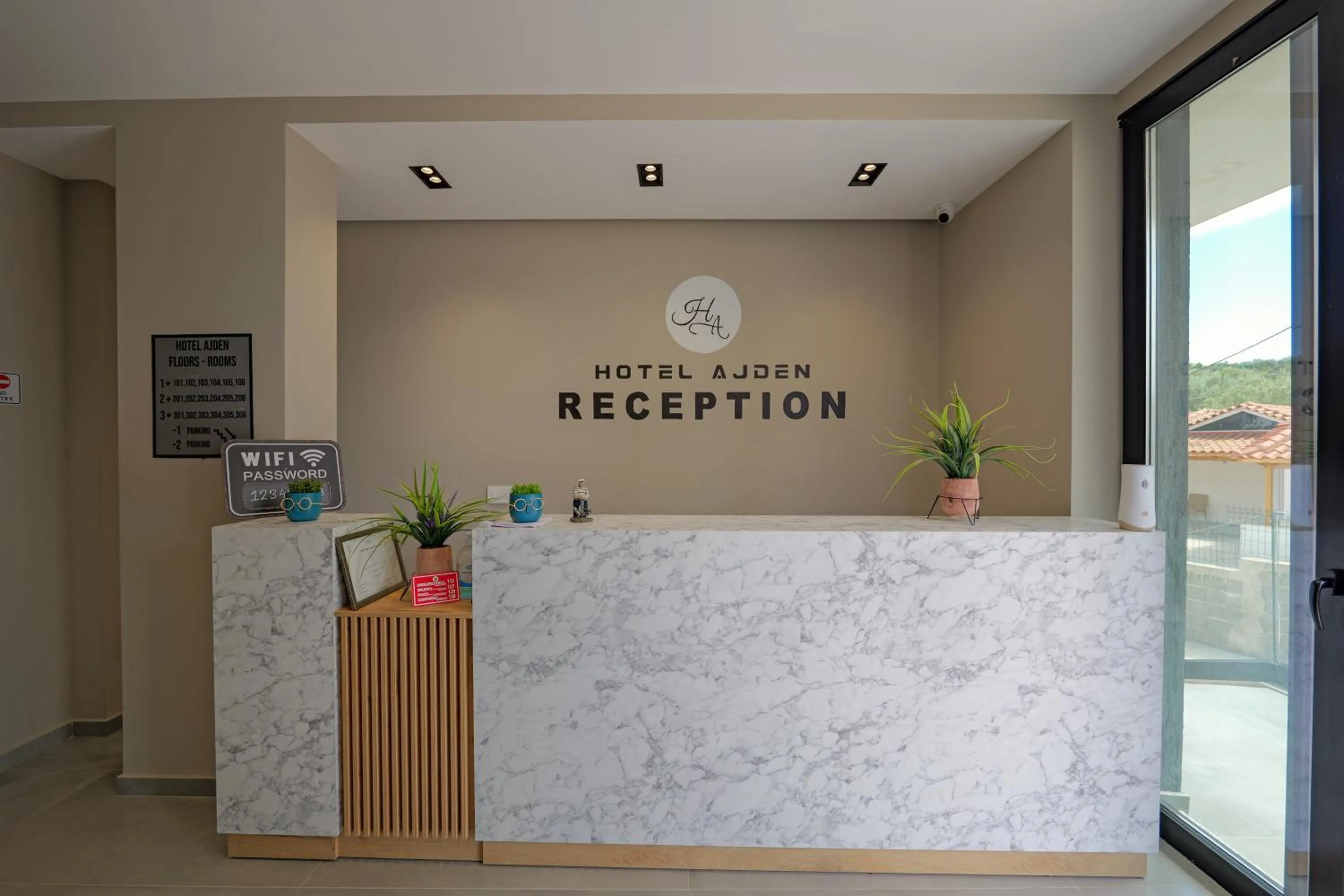 Lobby or reception in Hotel Ajden by Mira Mare