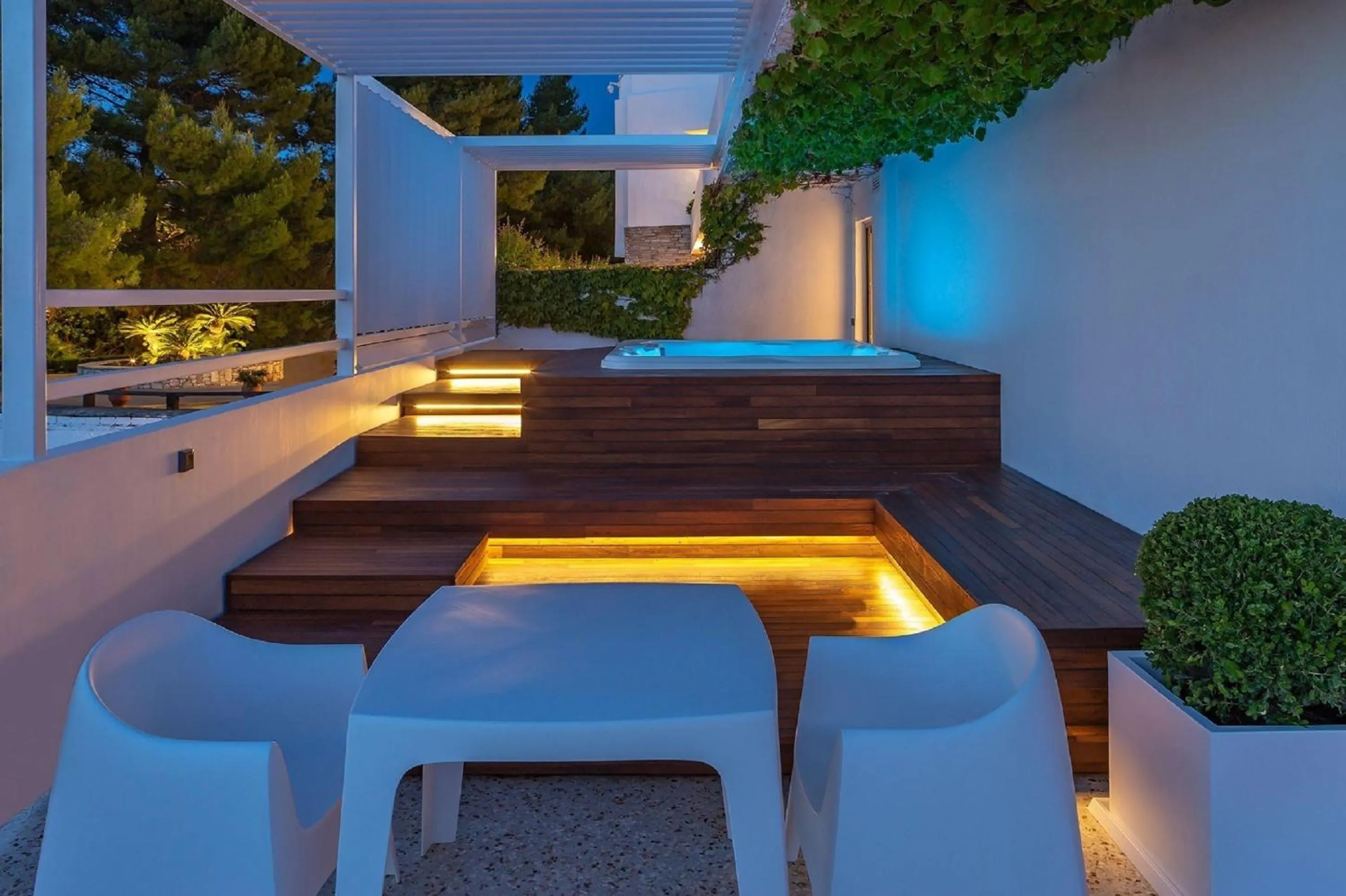 Patio in Skiathos Palace Hotel