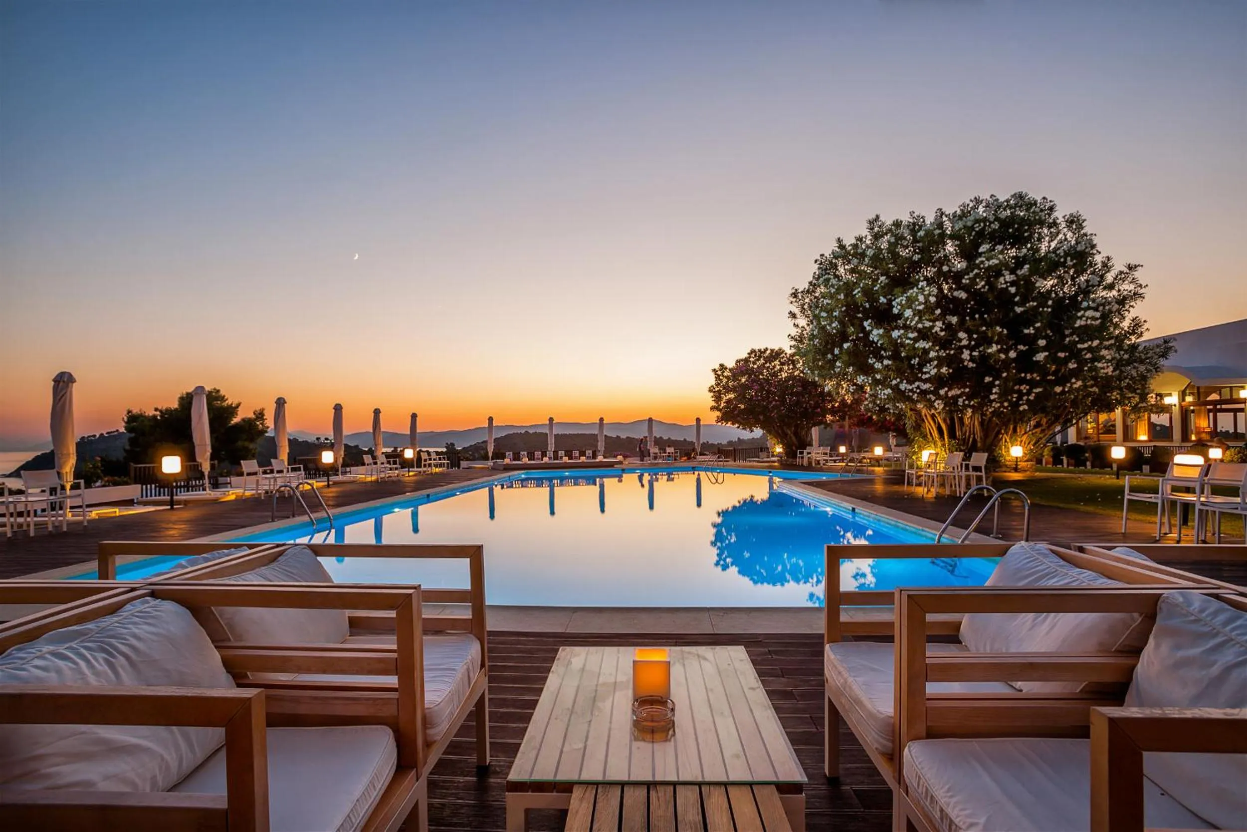 Swimming pool in Skiathos Palace Hotel