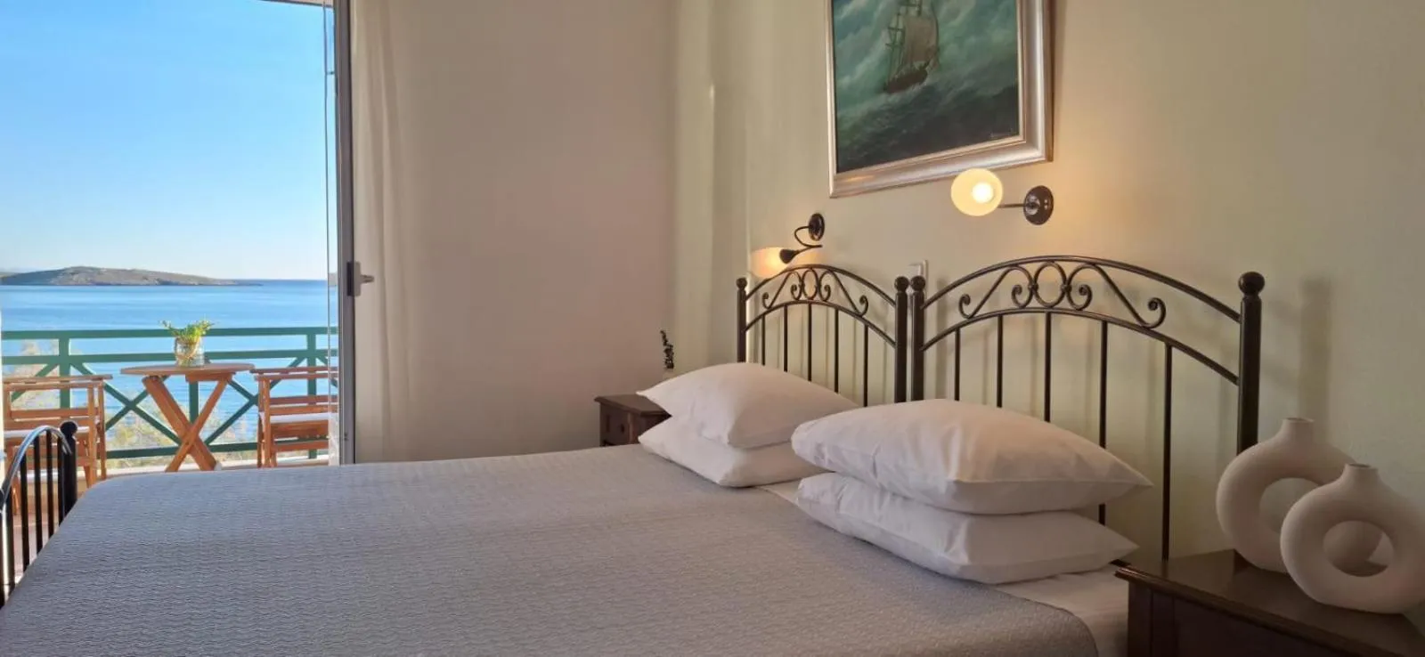 Sea view, Bed in Brazzera Hotel