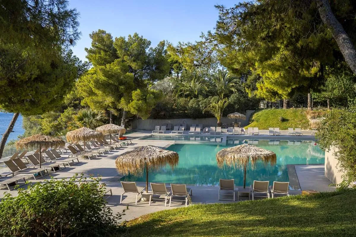 Garden in King Saron Hotel Resort