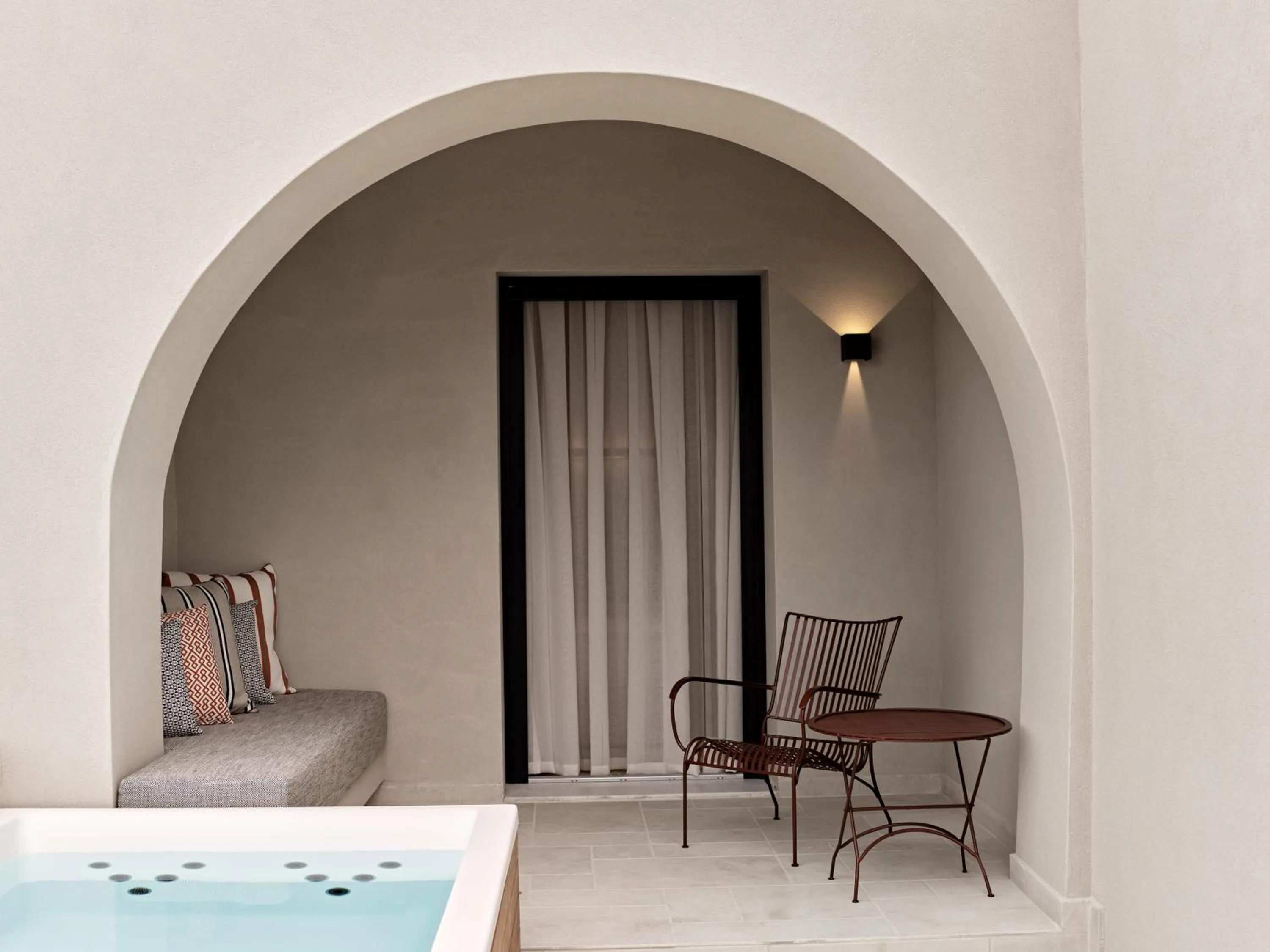 Hot Tub in NAUMA PAROS Design Boutique Hotel-Adults Only