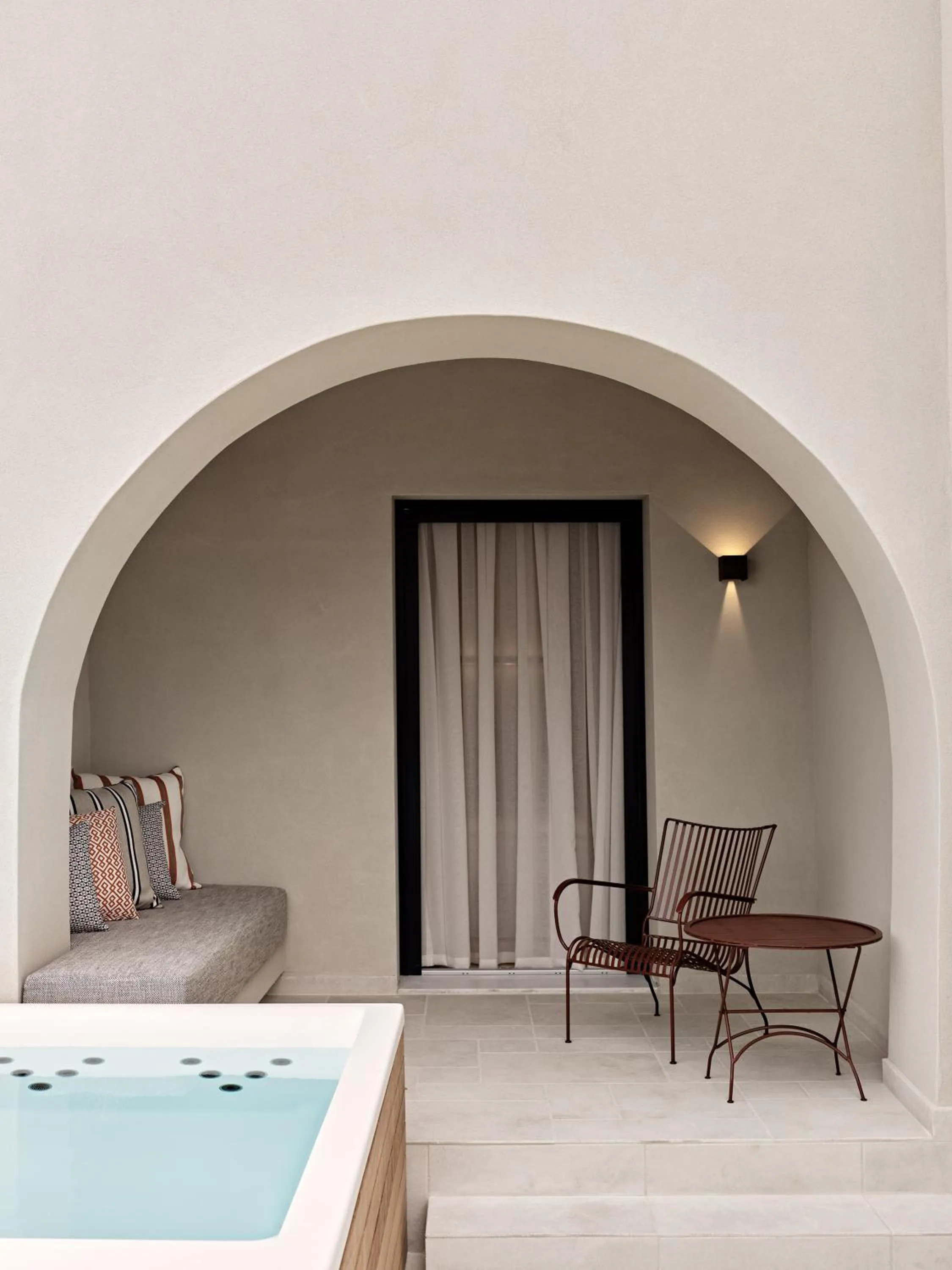 Hot Tub in NAUMA PAROS Design Boutique Hotel-Adults Only