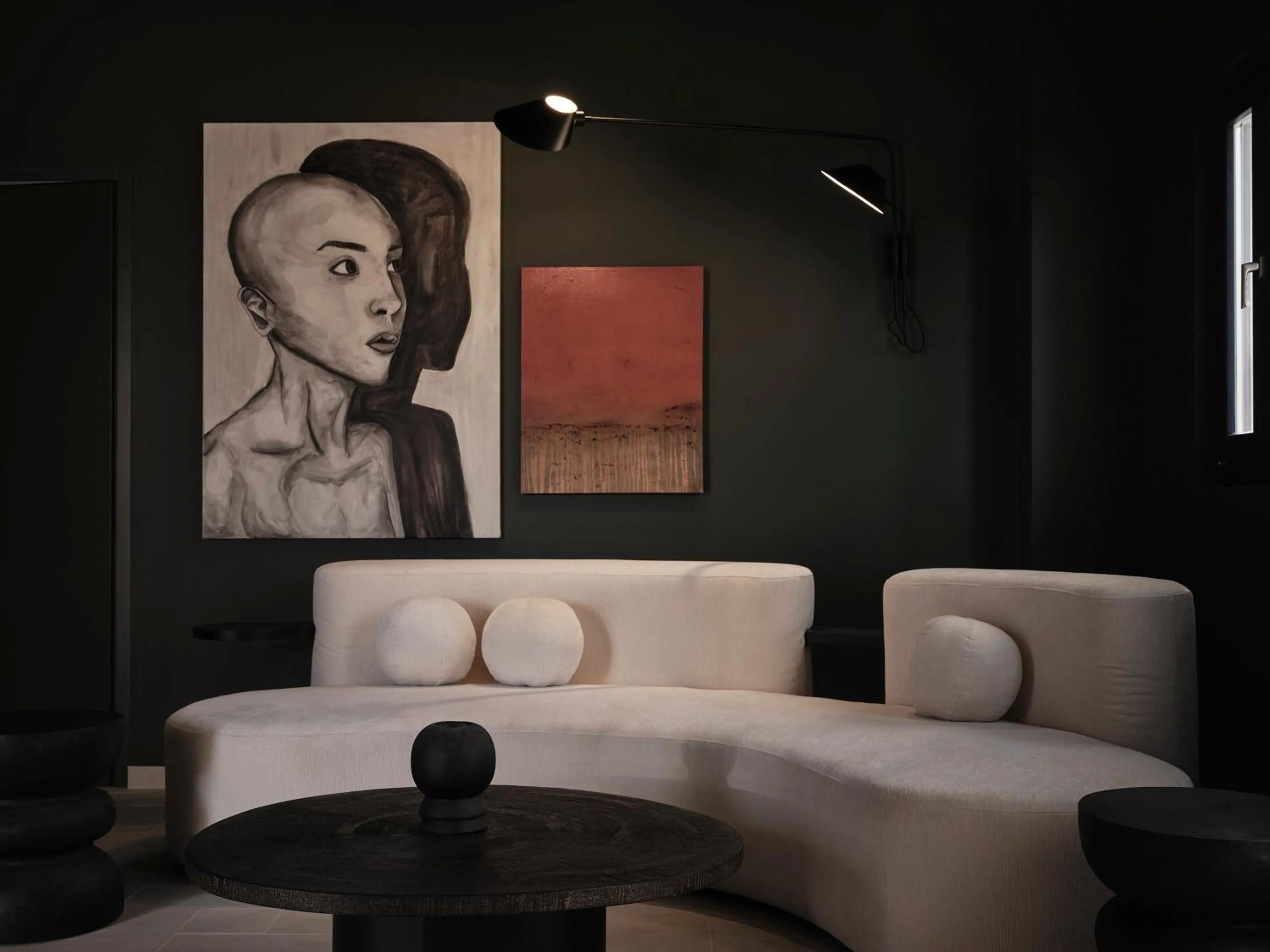 Decorative detail in NAUMA PAROS Design Boutique Hotel-Adults Only