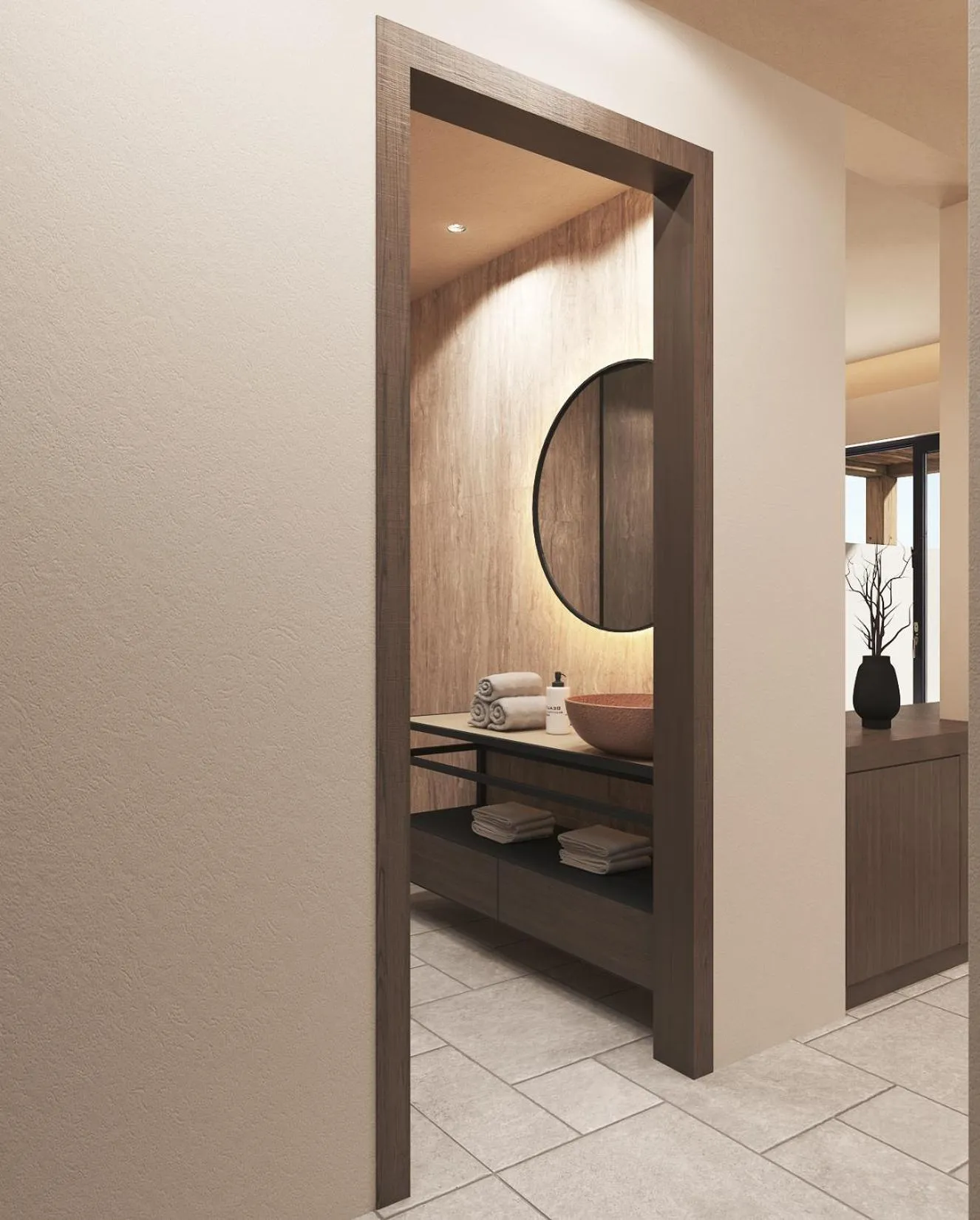 Bathroom in Hotel Marinero